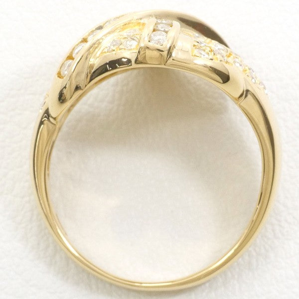 18K Yellow Gold Diamond Ring for Women - Elegant Solitaire Engagement & Wedding Band - Perfect for Proposals, Anniversaries, and Special Occasions