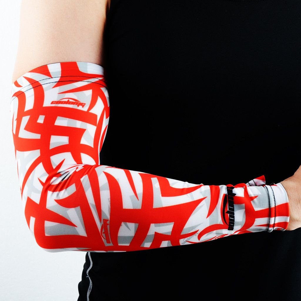 Youth & Adult Compression Arm Sleeves - Breathable Sports Support for Basketball, Tennis & Workout - Improves Circulation & Muscle Recovery