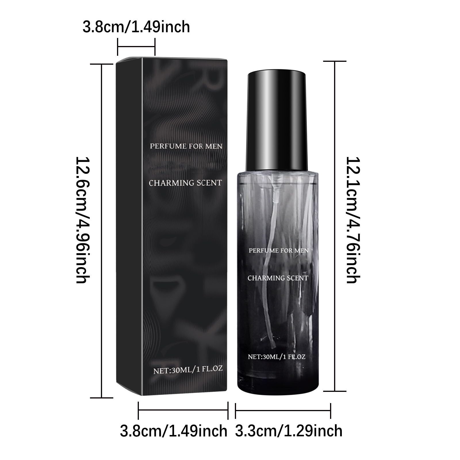 Premium Men's Eau De Parfum & Eau De Toilette - Long Lasting Fragrance Spray for Him | Romantic Date Night Cologne, Anniversary & Birthday Gift for Men | Perfect for Evening Events, Special Occasions & Daily Wear