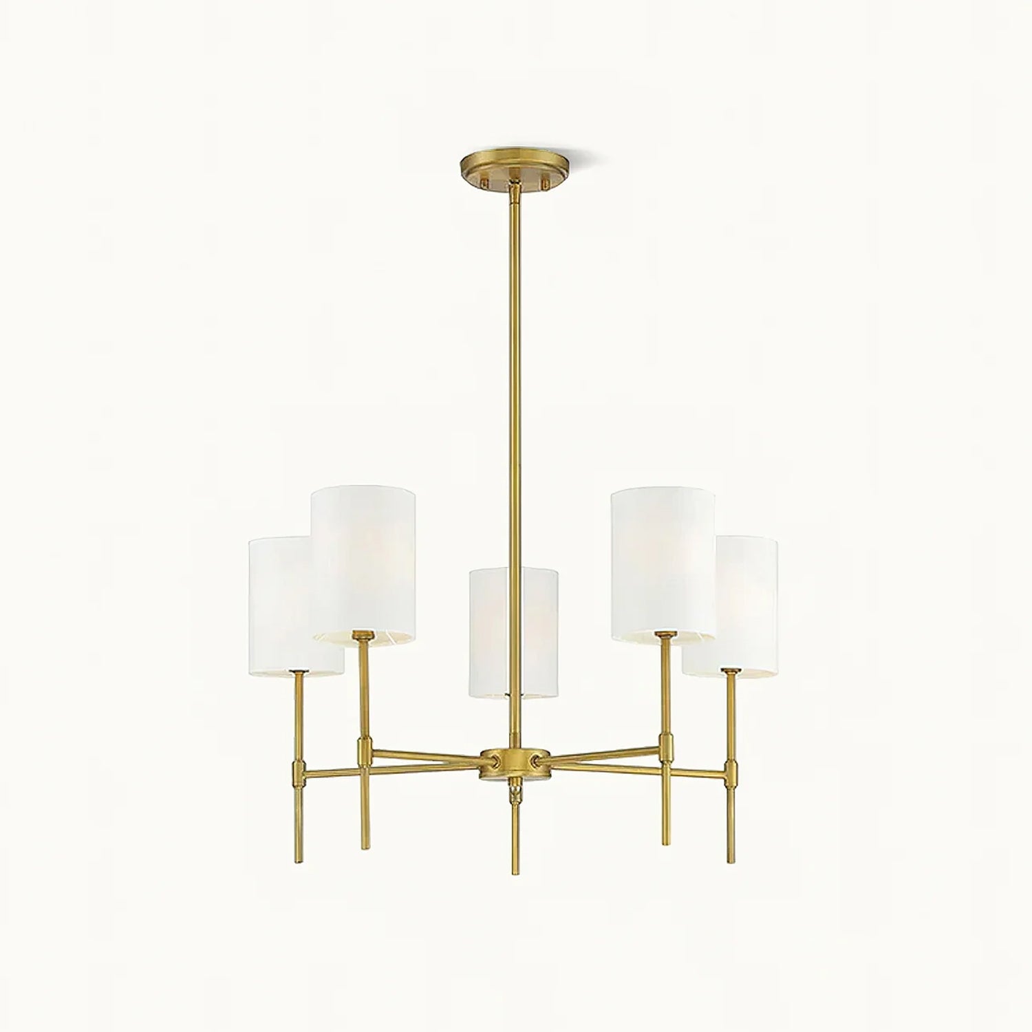 Camila Crystal Chandelier - Elegant Modern Ceiling Light Fixture for Dining Room, Living Room & Bedroom | Perfect for Home Decor & Wedding Events