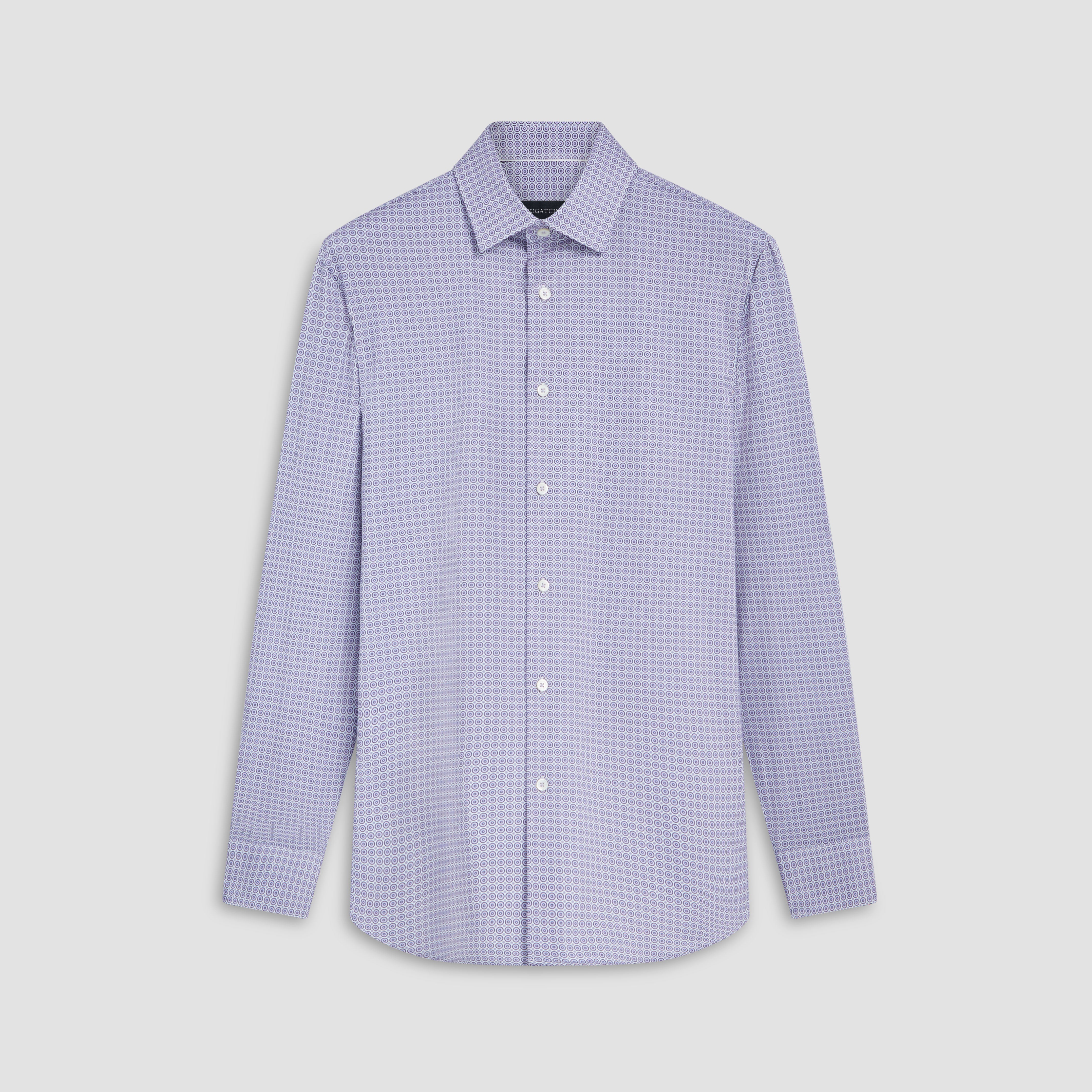 James Geometric Print Cotton Shirt for Men - Stylish Casual Button Down Shirt for Work, Office & Everyday Wear