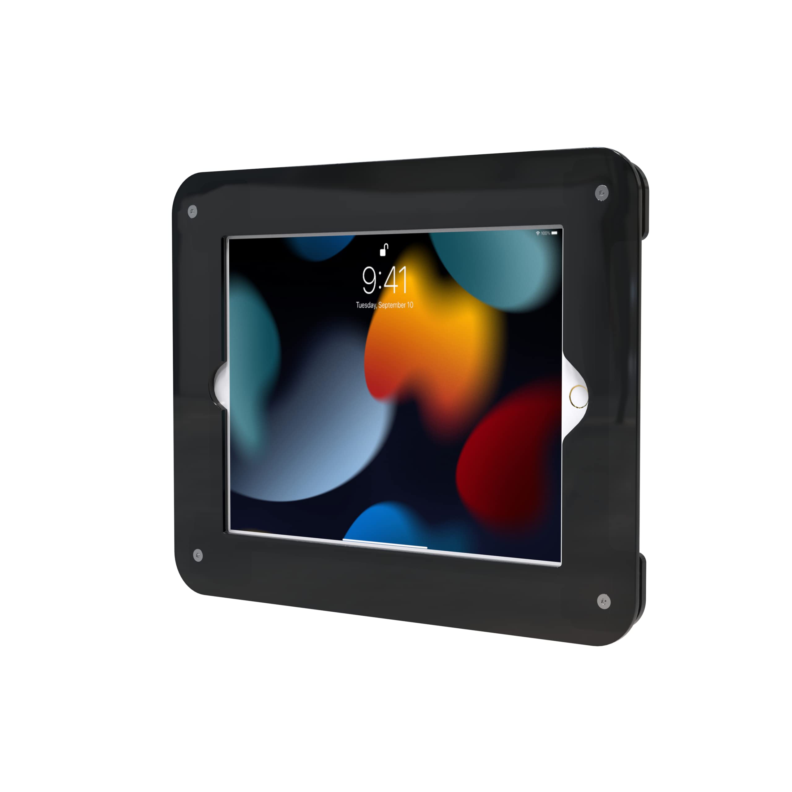 Secure Acrylic iPad Wall Mount - Anti-Theft Enclosure for iPad 10.2