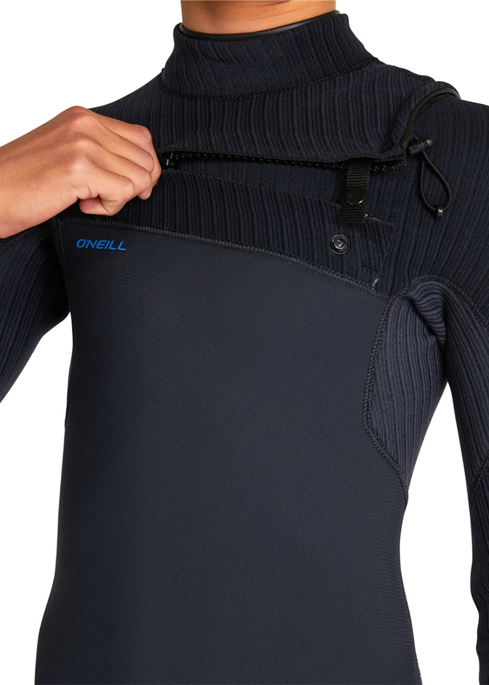 ONeill Boys Hyperfreak 3/2mm CZ Steamer Wetsuit for Kids - Youth Full Body Neoprene Surfing Suit with Chest Zip - Perfect for Cold Water Surfing, Diving & Water Sports