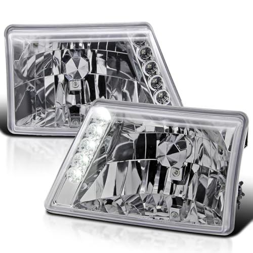 Chrome Housing Clear Lens