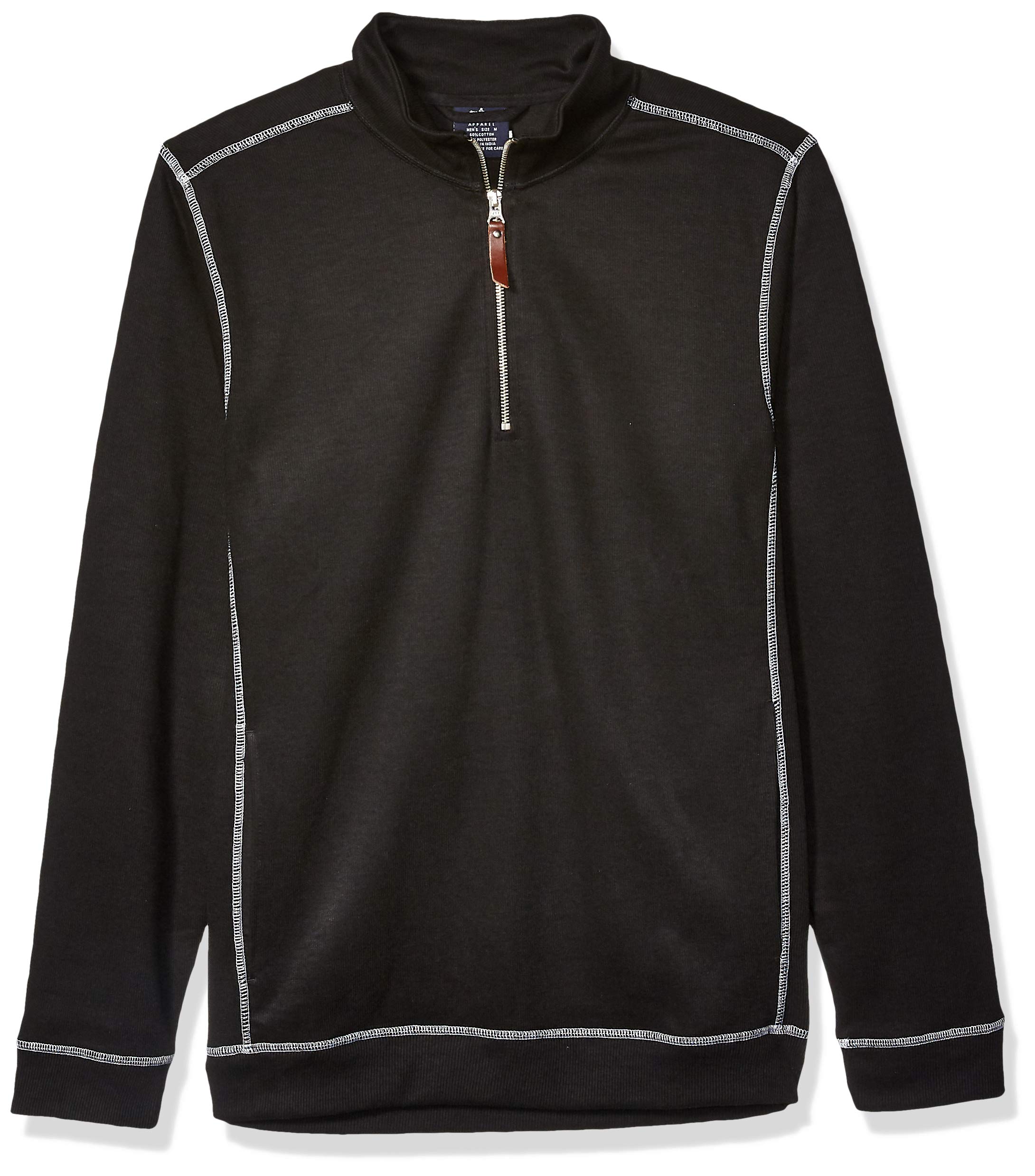 Charles River Apparel Men's Conway Flatback Rib Pullover Sweater - Warm Fleece-Lined Winter Knit Top for Casual Wear & Outdoor Activities