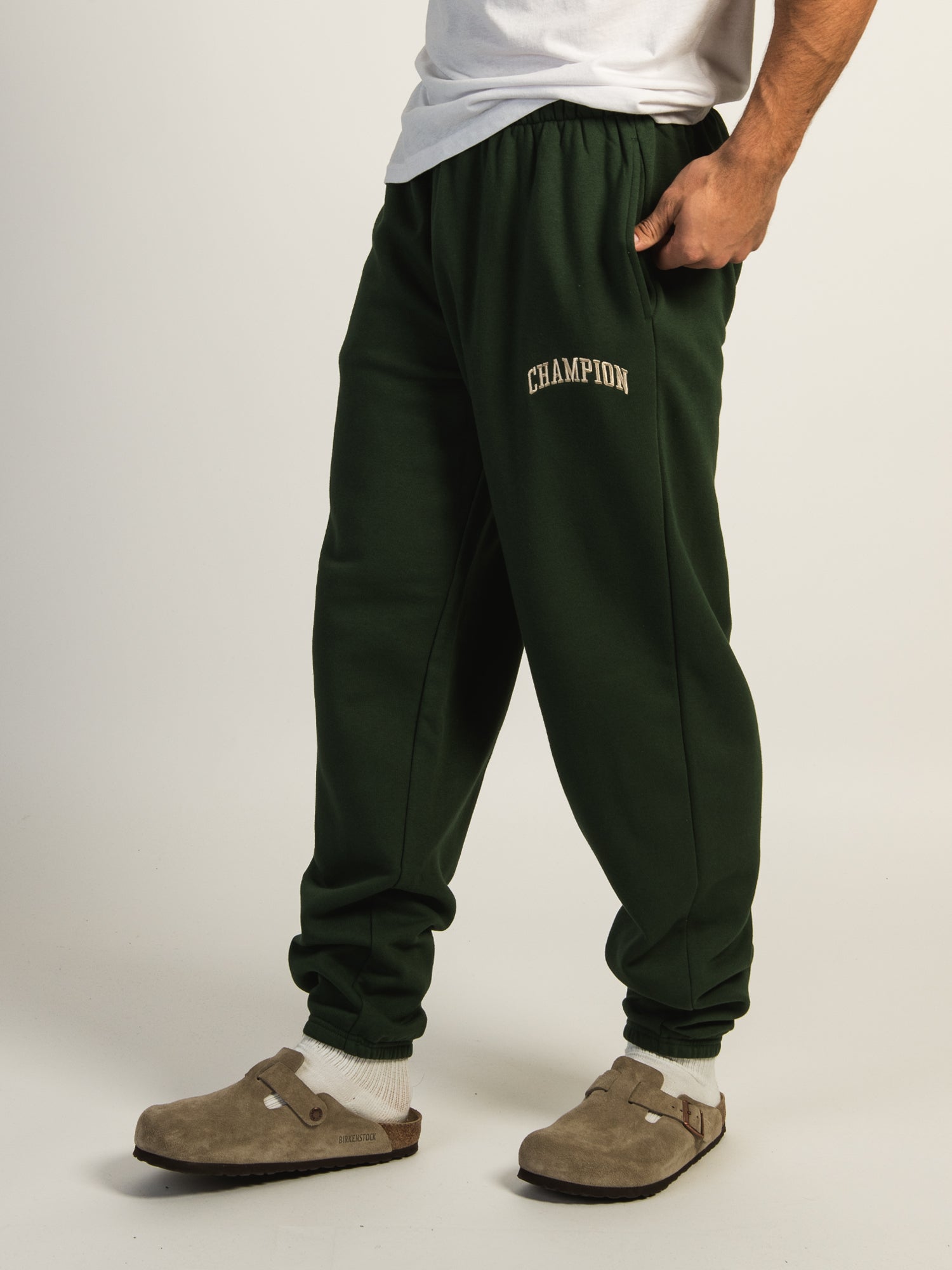 Champion Classic Fleece Pants for Men & Women - Soft Comfortable Joggers for Lounge, Workout & Casual Wear - Perfect for Home, Gym & Outdoor Activities