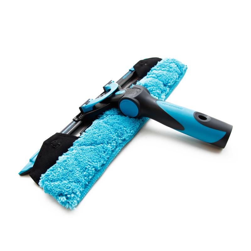 Moerman F*LIQ Excelerator 2.0 Complete Window Cleaning Squeegee Kit - Professional Glass Cleaner Tool for Home & Commercial Use