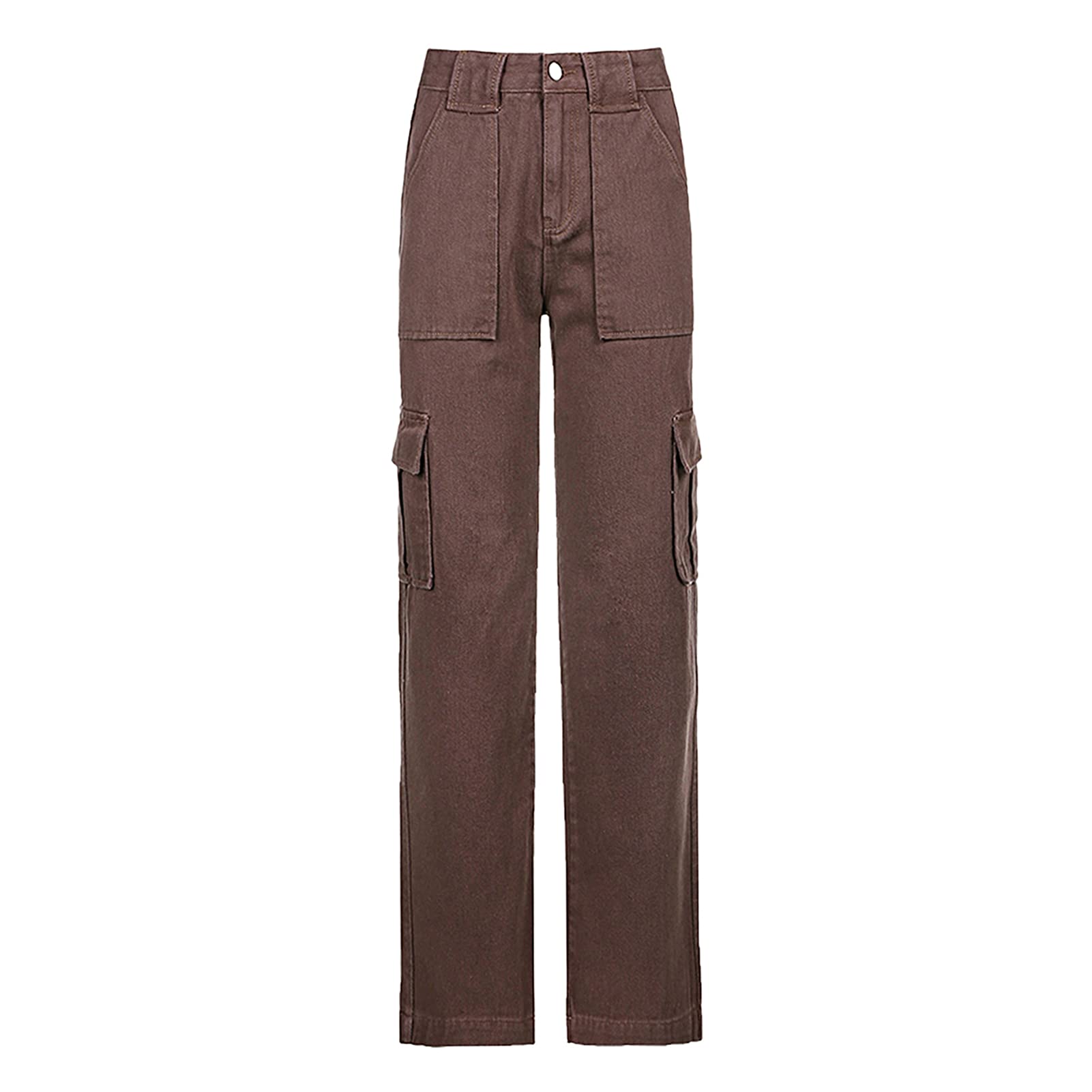 Women's High Waist Baggy Jeans - Y2K Fashion Wide Leg Boyfriend Pants with Pockets | Streetwear, E-Girl Style, Casual Outfit for Daily Wear & Retro Fashion Looks
