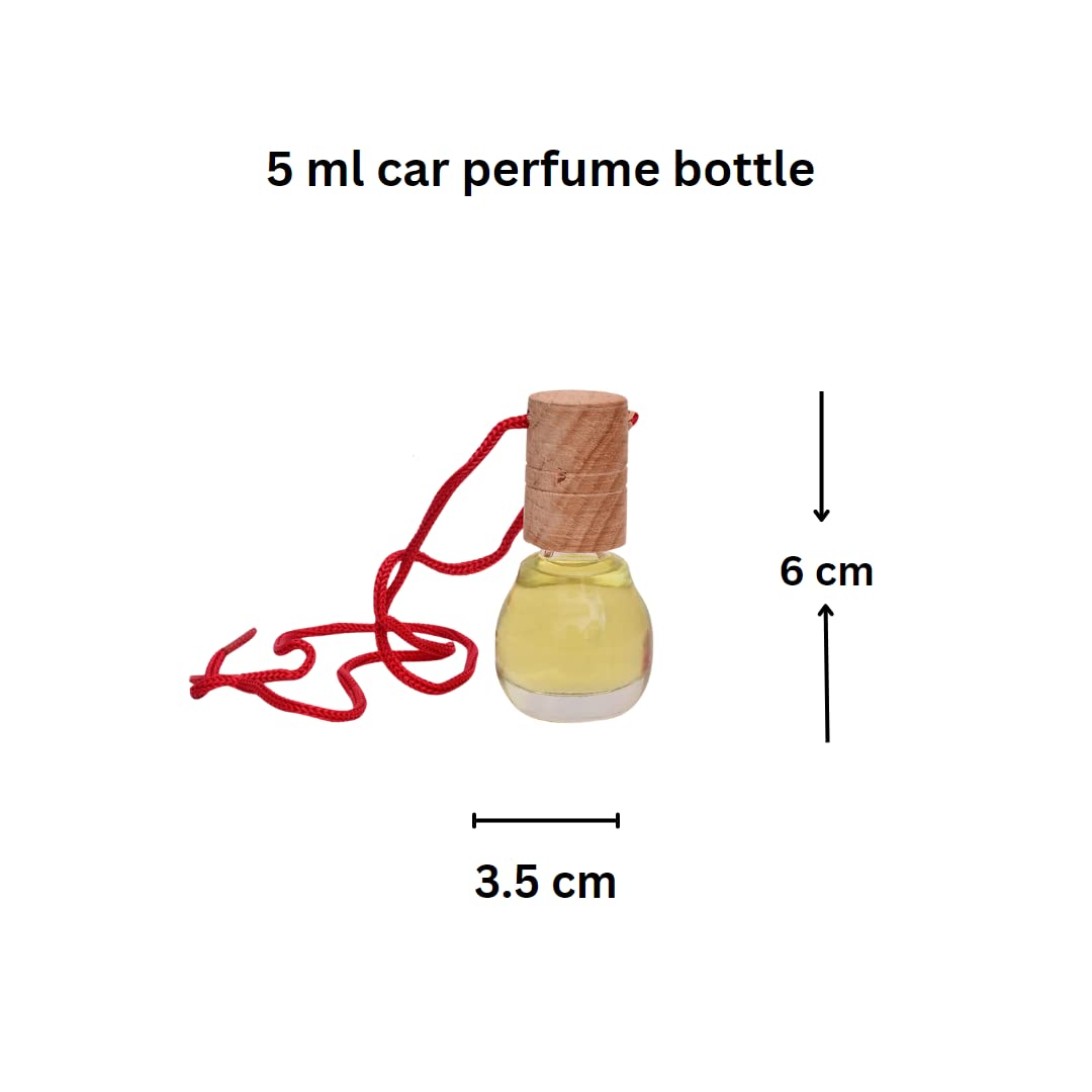 Vedashree 5ml Hanging Car Perfume - Organic Air Freshener with Game Fragrance for Vehicles | Perfect for Cars, Trucks & Office Spaces