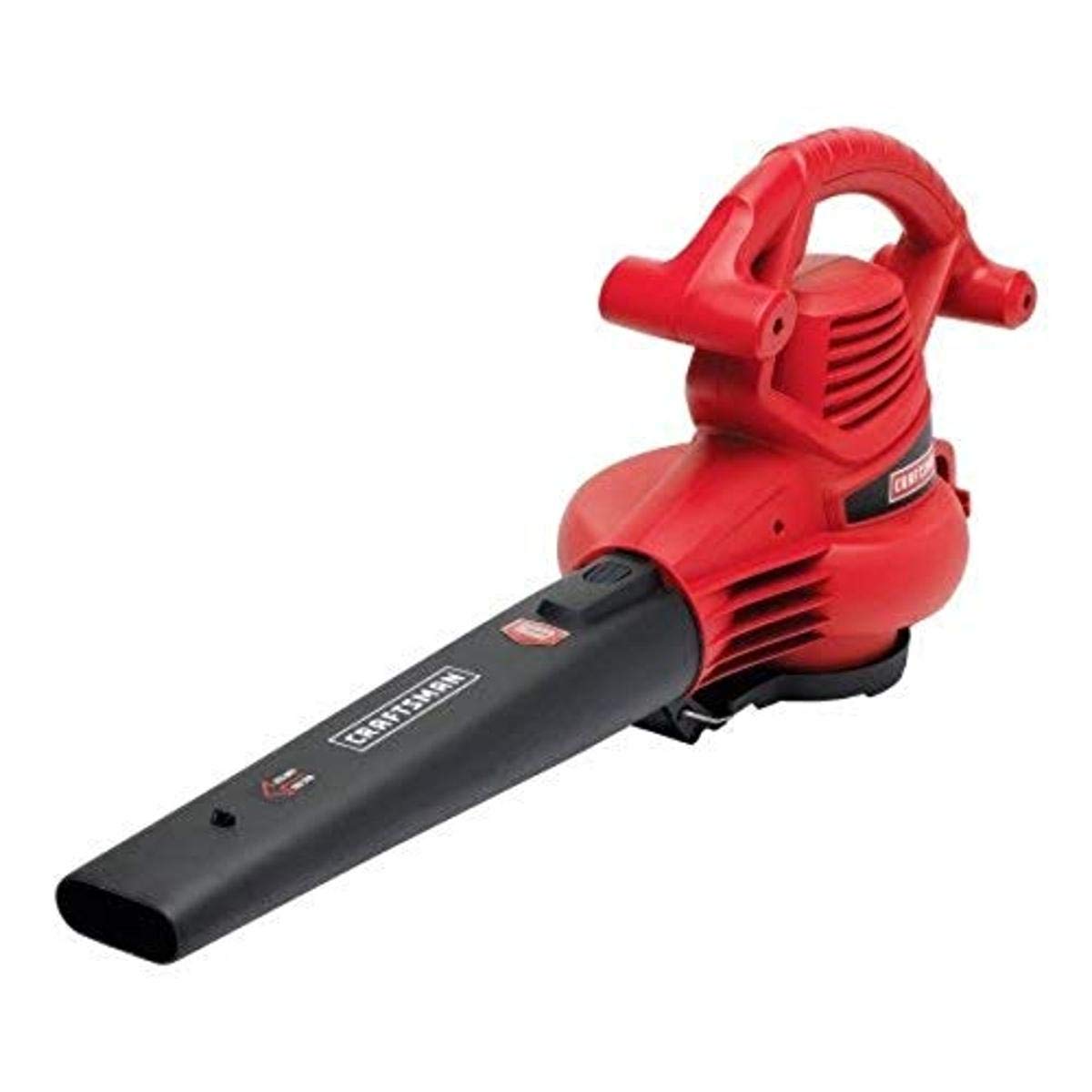 CRAFTSMAN 3-in-1 Leaf Blower, Vacuum & Mulcher - 230 MPH, 12 Amp Corded Electric (CMEBL700) for Yard Cleaning, Lawn Maintenance & Leaf Removal