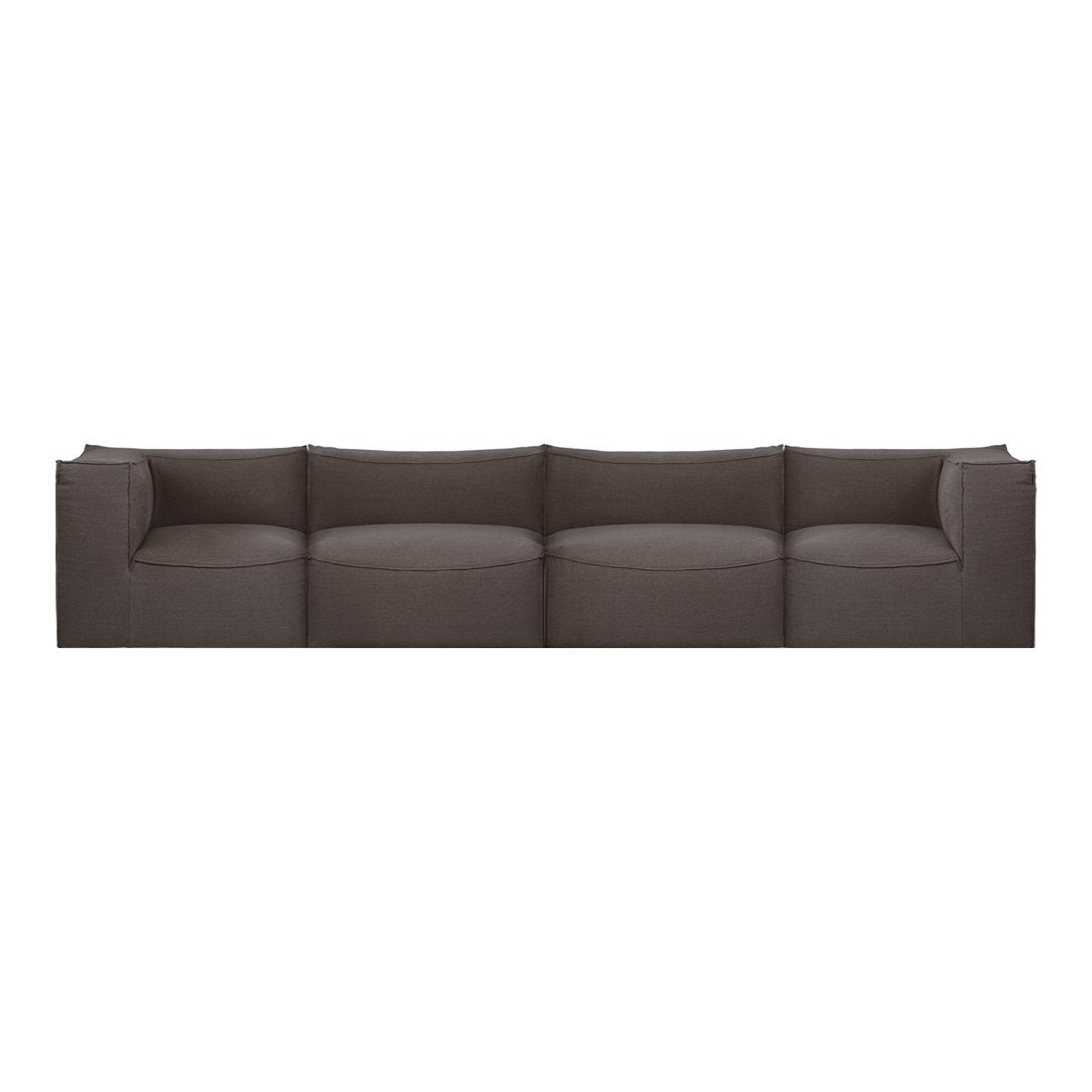 Modular Sofa Set for Small Spaces - Catena Sectional Couch with Removable Cushions | Perfect for Apartments, Studio Living Rooms & Cozy Home Decor
