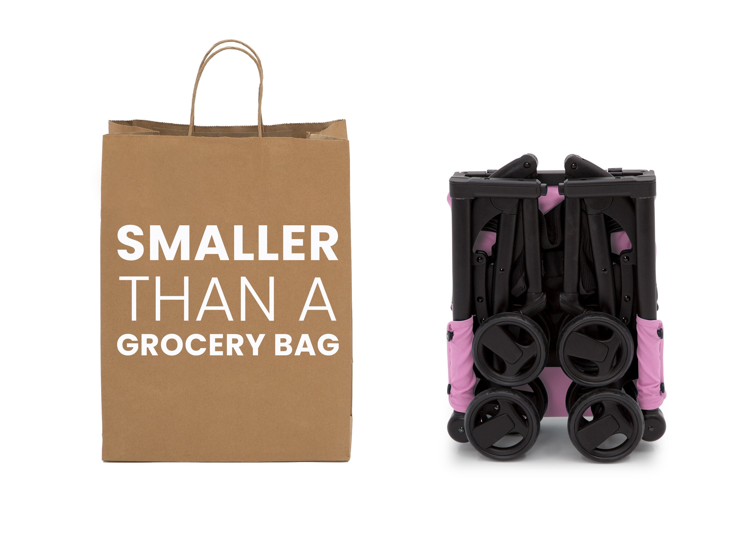 Lightweight Compact Stroller for Toddlers - Easy Fold Travel Stroller with Canopy & Storage Basket - Perfect for Shopping, Travel & Daily Walks