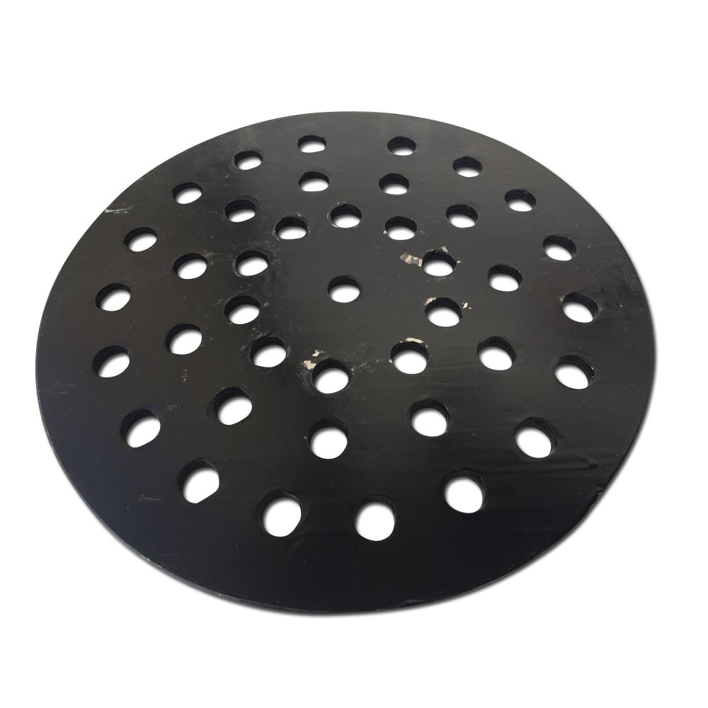 Heavy Duty Fire Grate for Big Green Egg Firebox - Large Cast Iron Grill Replacement - Perfect for Outdoor Cooking, BBQ, and Camping