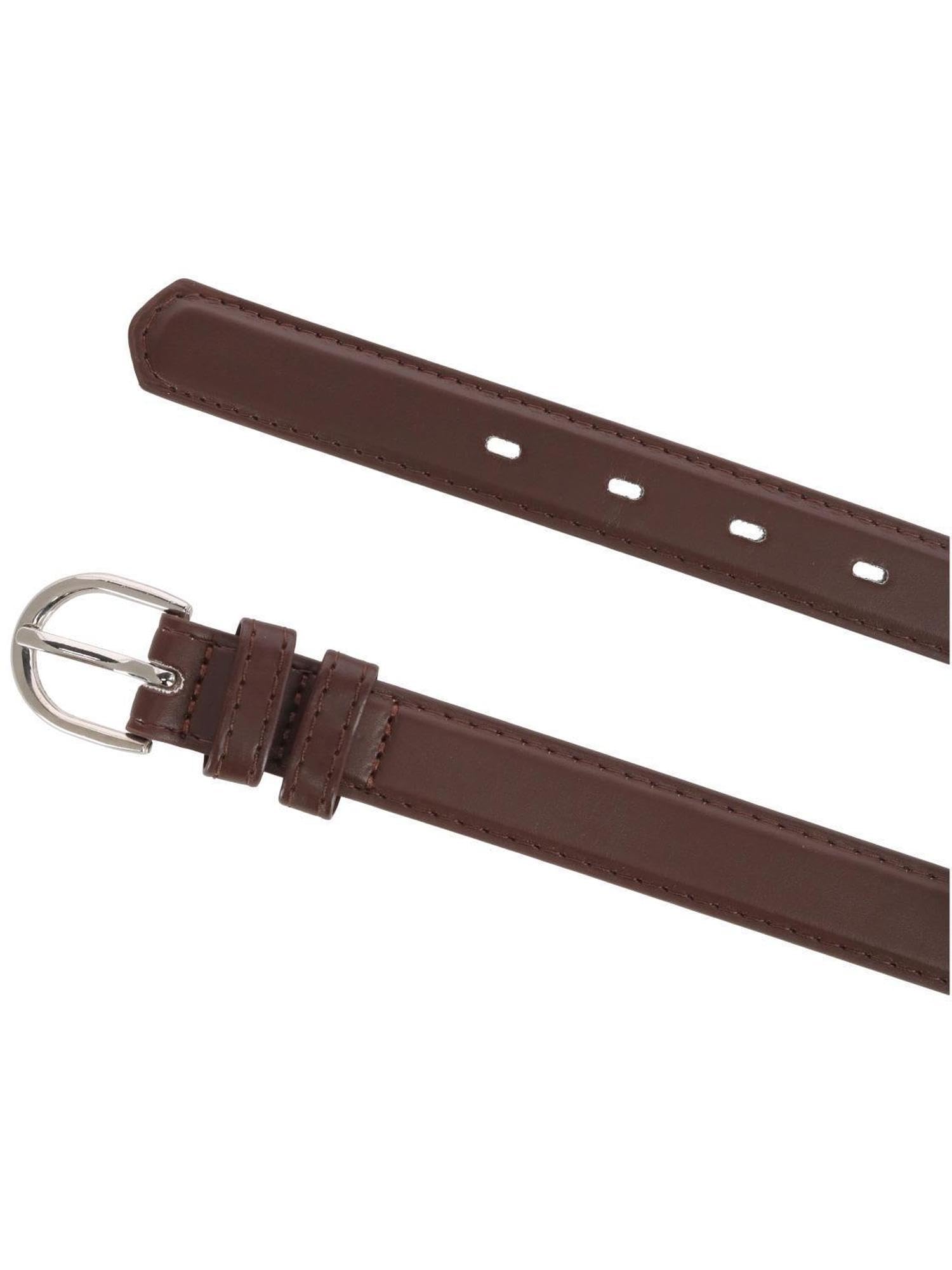 CTM® Genuine Leather 1 Inch Dress Belt for Kids - Adjustable Waistband for School Uniforms & Formal Occasions