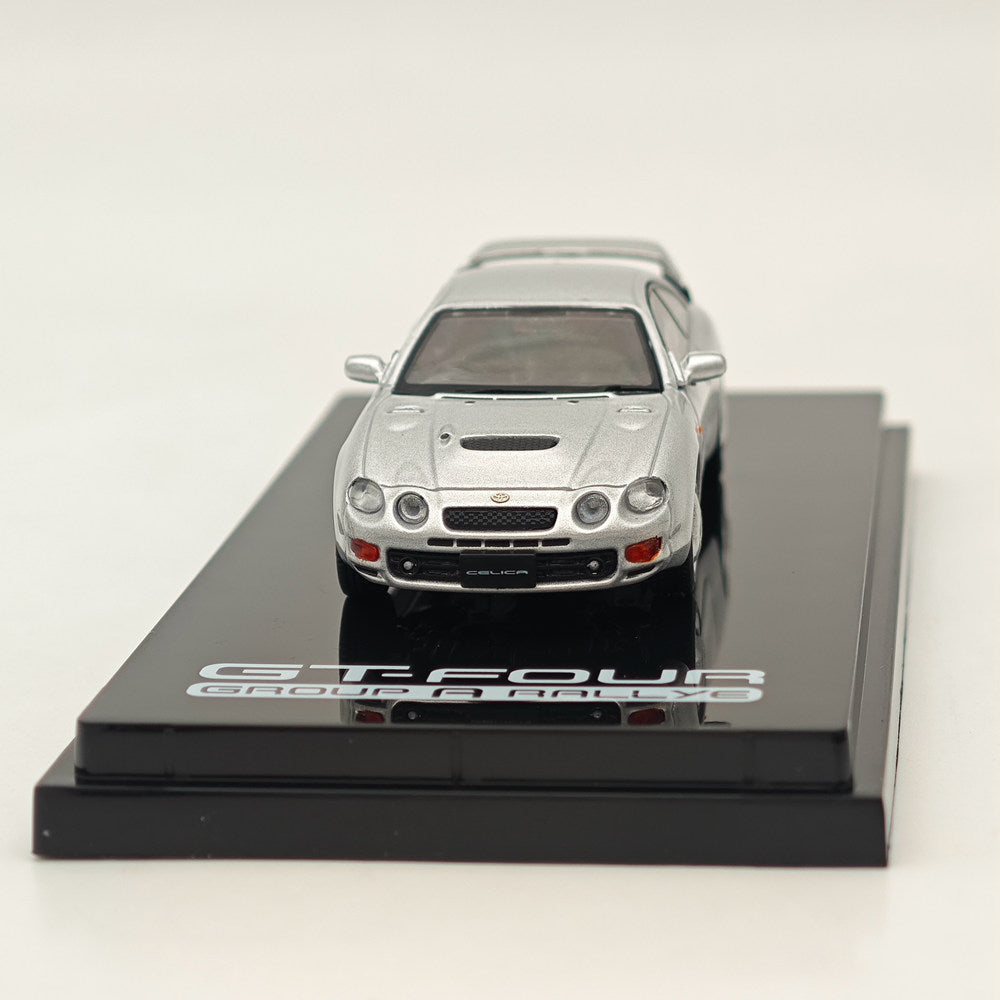 1/64 Scale Toyota Celica GT-Four ST205 WRC Edition Diecast Model Car - Silver HJ641064AS - Collectible Hobby Japan Toy for Car Enthusiasts & Gift Ideas - Perfect for Display, Racing Fans, and Diecast Collections