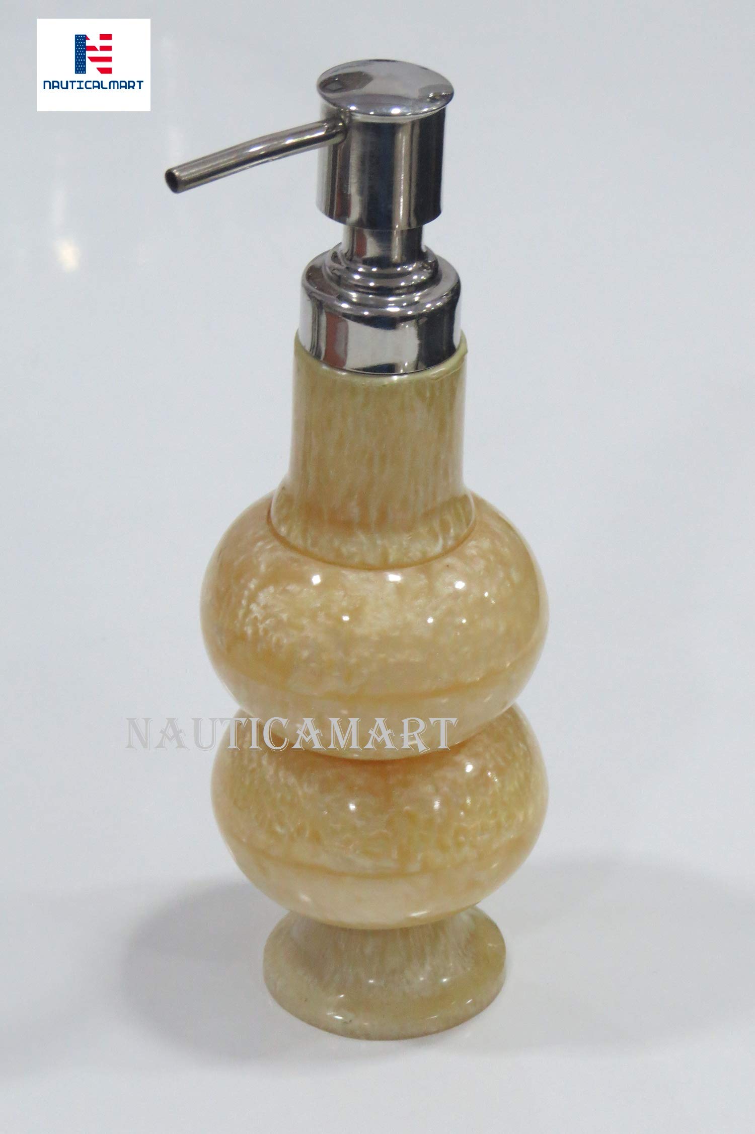 Viking Horn Soap Dispenser - Hand Wash & Shampoo Pump Bottle for Bathroom, Kitchen, or Salon | Skin Care Liquid Dispenser with Nautical Theme - Perfect for Home Decor & Viking Lovers