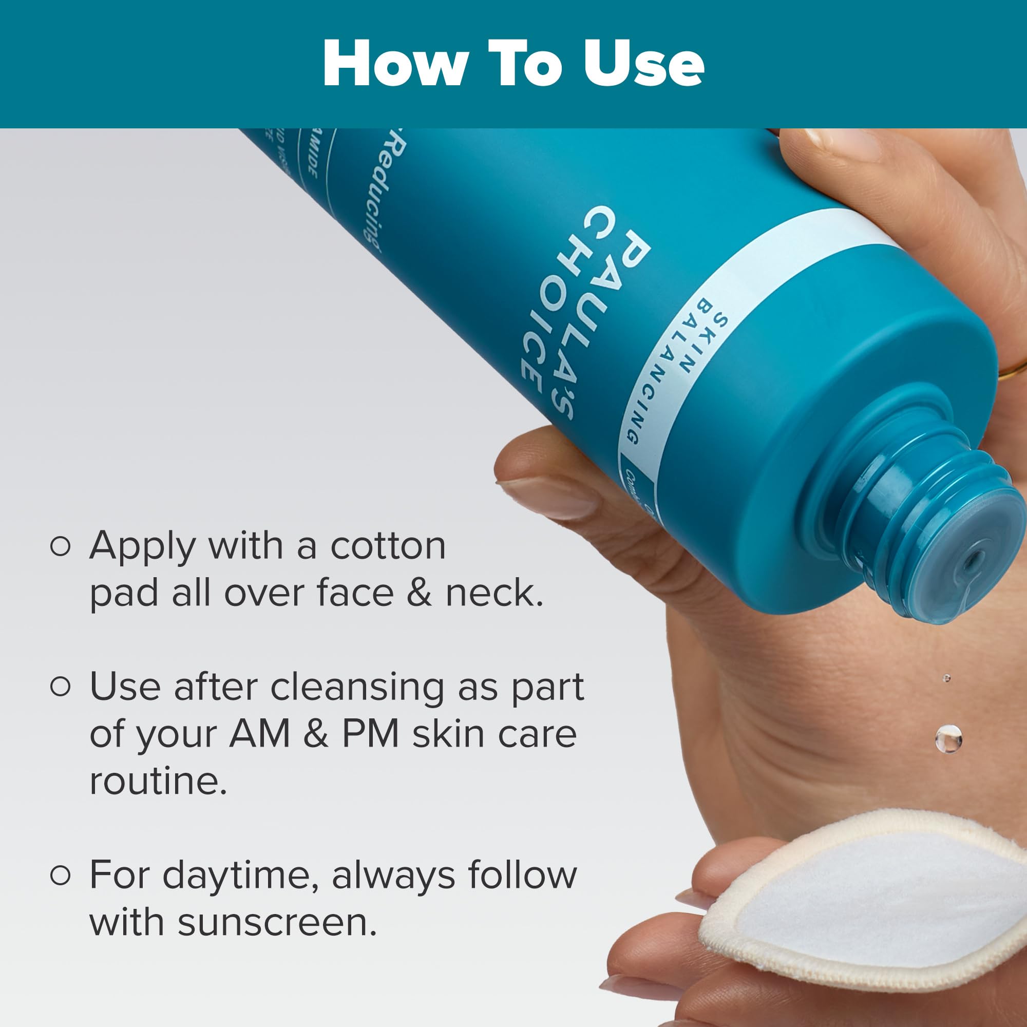Paula's Choice SKIN BALANCING Pore-Reducing Face Toner for Combination & Oily Skin - Minimizes Large Pores, Controls Oil & Shine, Hydrates & Replenishes - Acne-Prone Skin Care - Perfect for Daily Skincare Routine & Makeup Prep