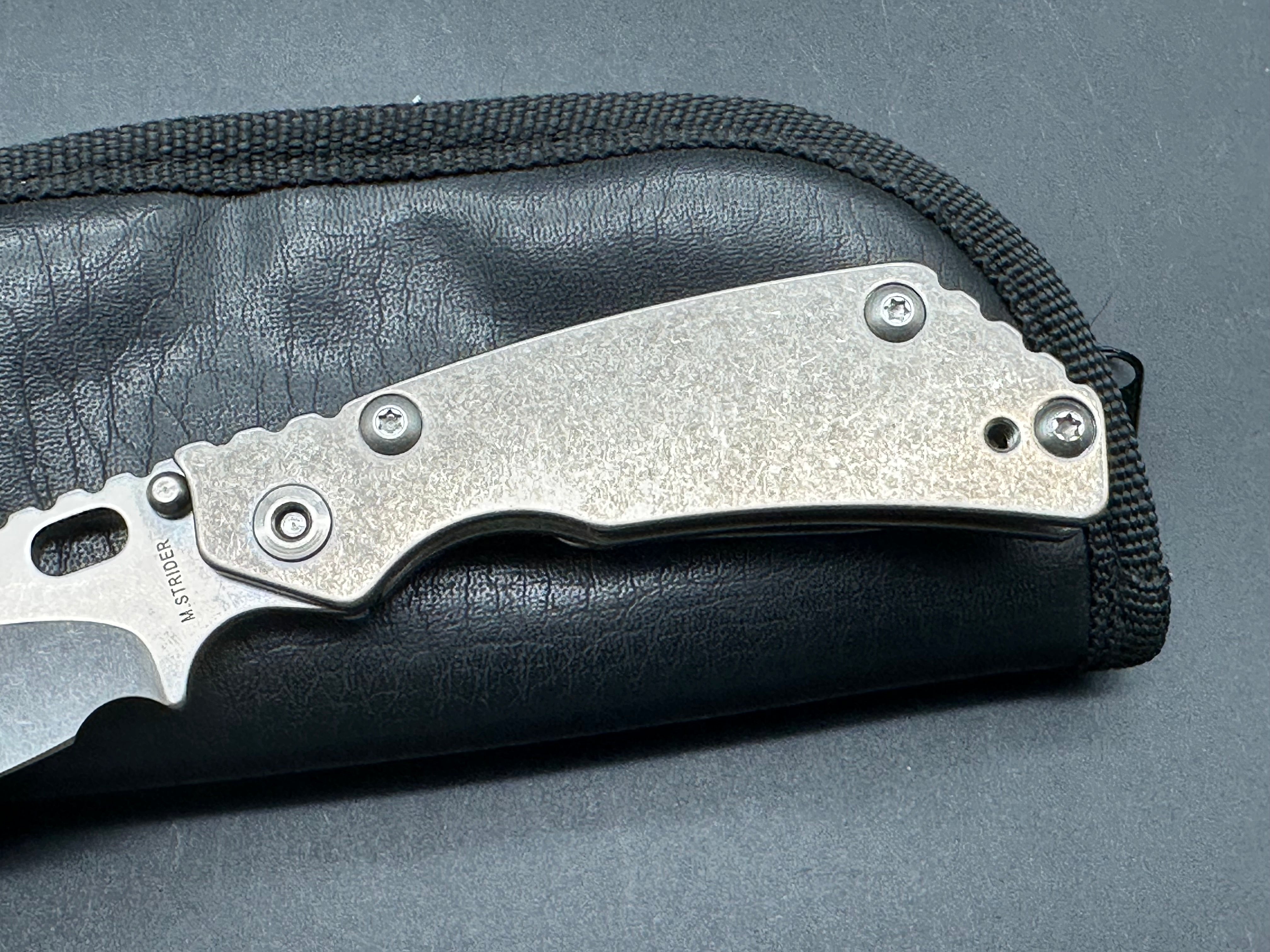 Strider PerT E MagnaCut SW - Premium Tactical Folding Knife for Outdoor, Survival & EDC Use