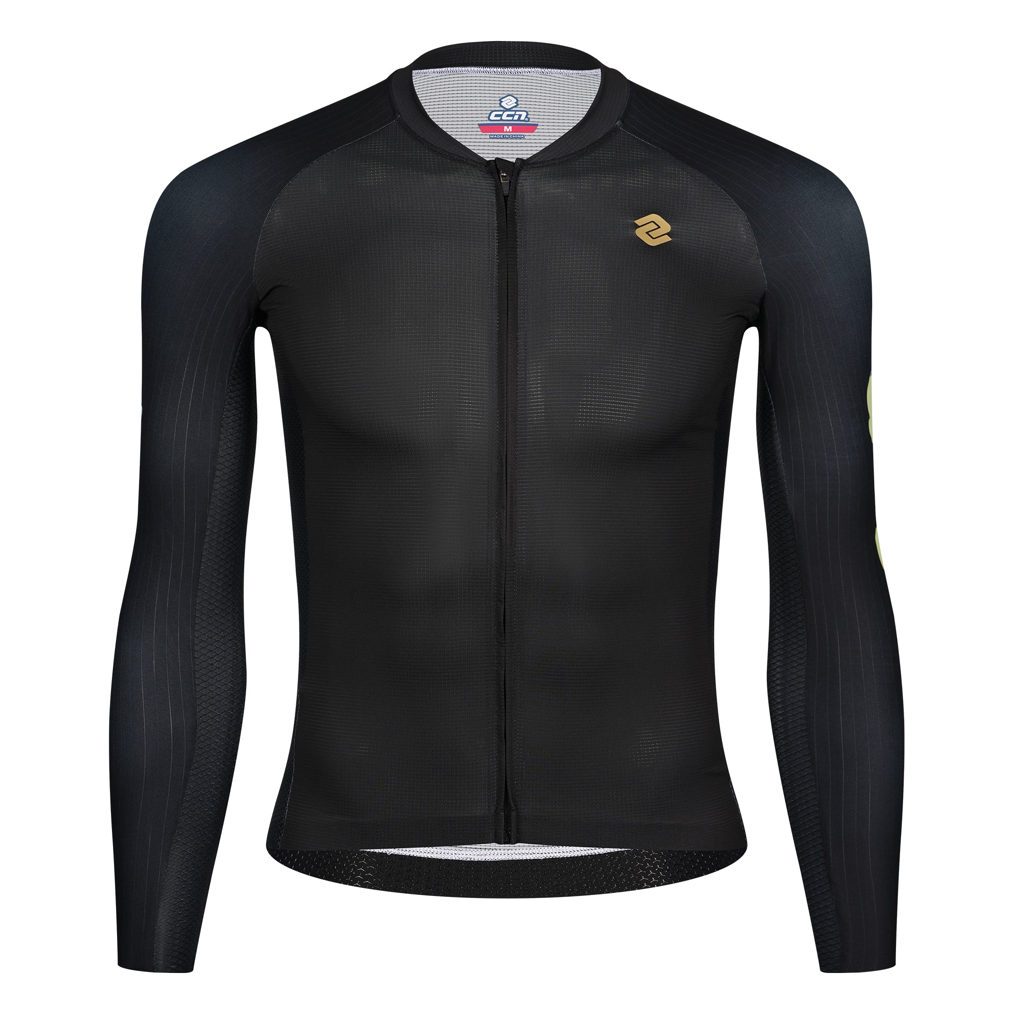 Men's Long Sleeve Cycling Jersey - Breathable Performance Bike Shirt for Road & Mountain Biking - PRO Cycling Gear for Training & Racing