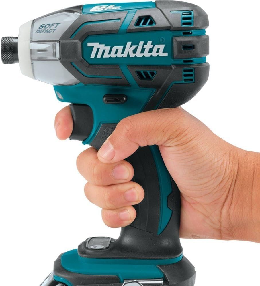 Makita XST01Z 18V LXT Lithium-Ion Brushless Cordless Oil-Impulse 3-Speed Impact Driver - Tool Only - Perfect for Construction, Woodworking, and DIY Home Projects