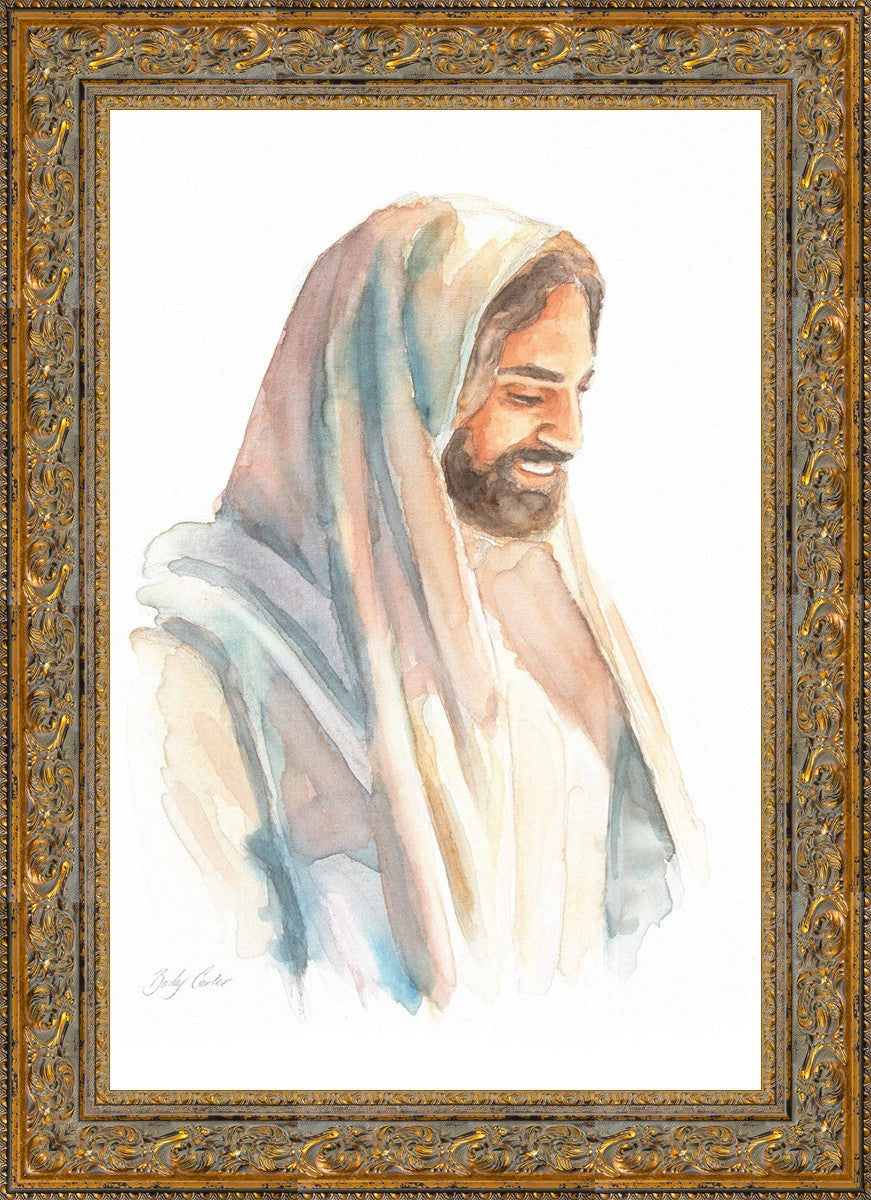 He Is The Light By Bailey Carter - Inspirational Christian Wall Art for Home & Office Decor - Perfect for Living Room, Bedroom, or Gift