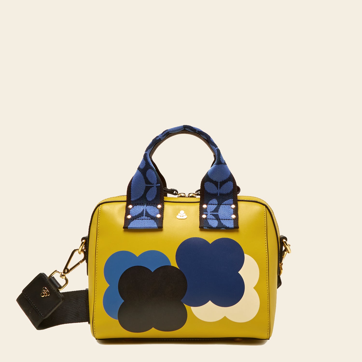 Stylish Iris Flower Yellow Handbag for Women - Perfect for Work, Travel & Everyday Use