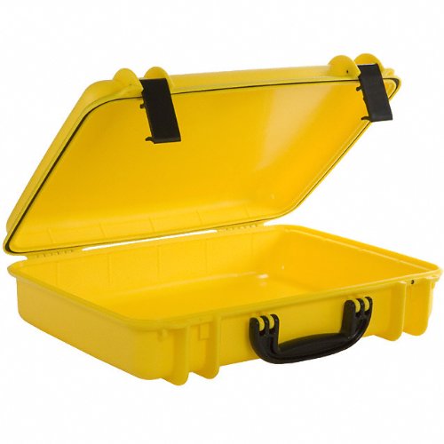 Seahorse SE710-YL Waterproof Protective Case - Safety Yellow for Outdoor, Travel & Electronics Storage | Shockproof & Dustproof Hard Case