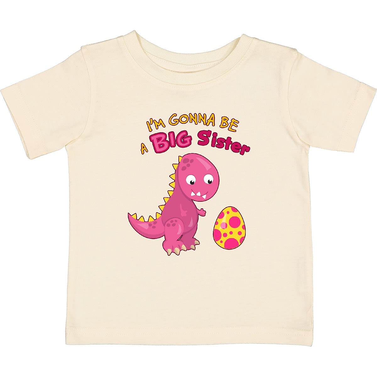 Dinosaur Future Big Sister Toddler T-Shirt - Cute Dino Graphic Tee for Toddler Girls - Perfect for Sibling Announcement & Family Events