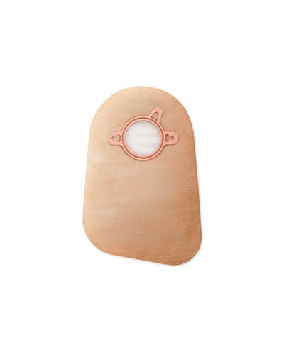 Hollister New Image 2-Piece Closed Pouch Beige - 30 Count Box, Red 57mm (2.25 Inch) 23cm (9 Inch) with Filter - Ideal for Medical Ostomy Care & Post-Surgery Needs