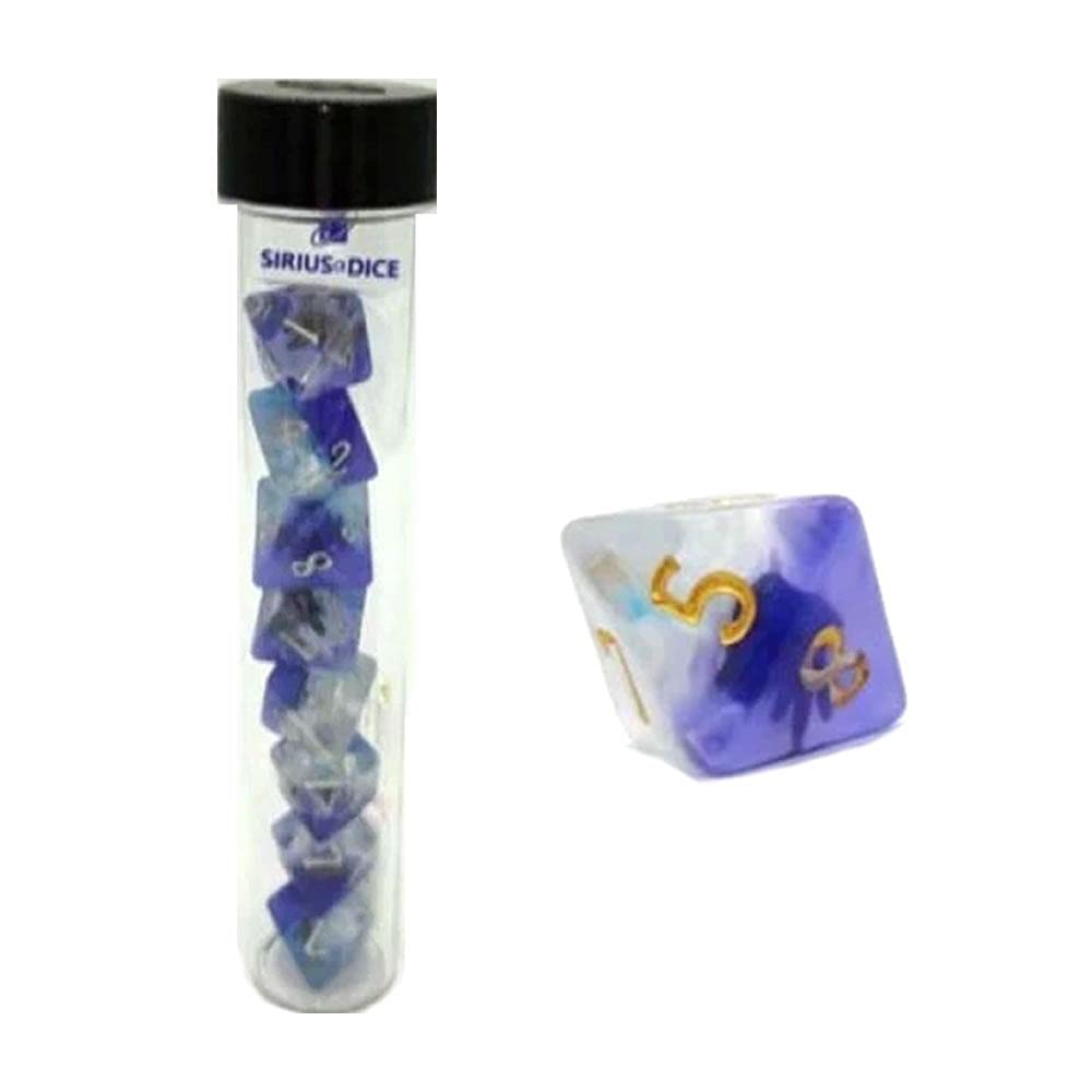 Sirius D8 Dice Set for Healing Hands - Premium 8-Sided Dice for Tabletop RPGs, D&D, and Board Games - Perfect for Gamers, Collectors, and Therapy Sessions