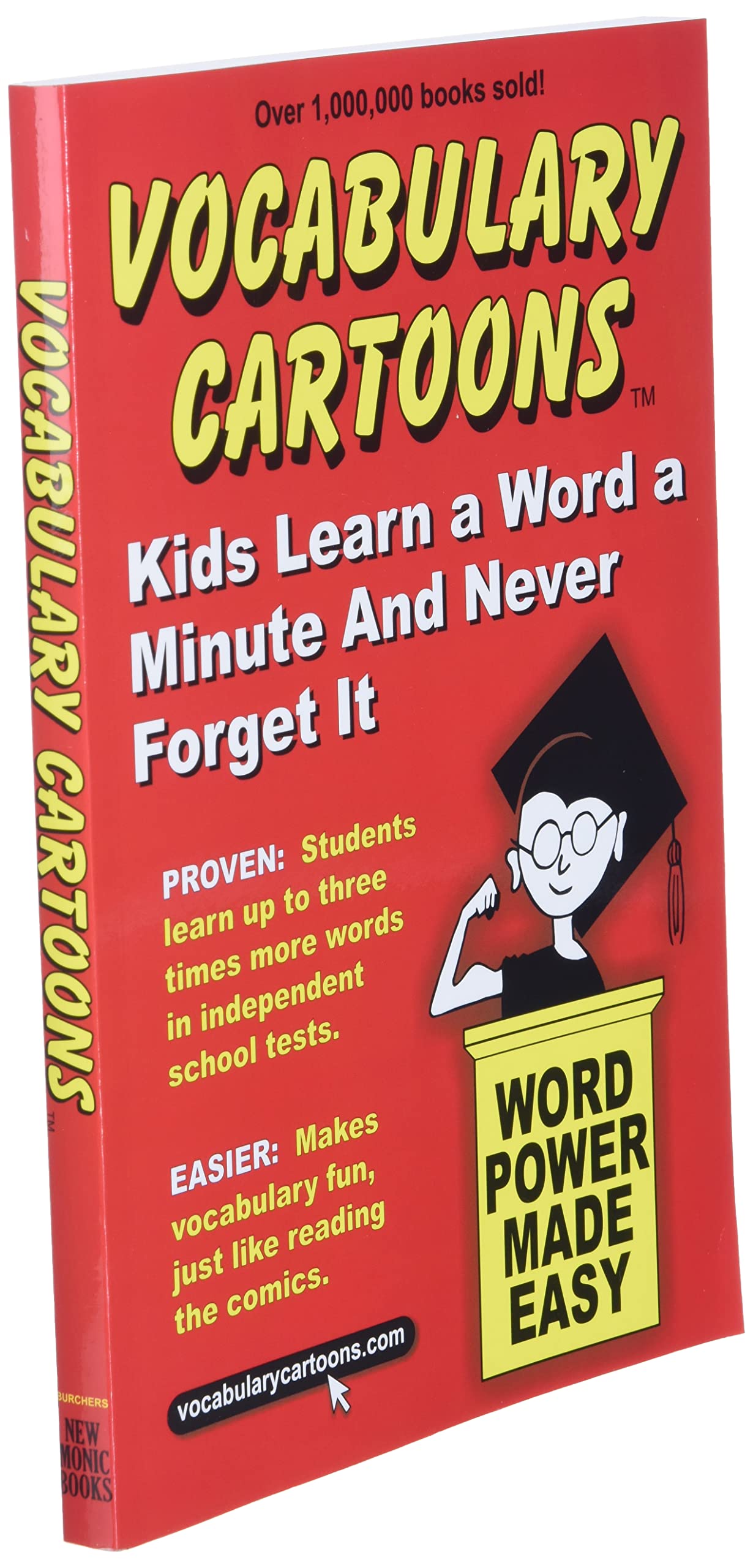 Vocabulary Cartoons: Learn & Remember Words Faster with Visual Mnemonics - Perfect for Students, Teachers & ESL Learners (Classroom Study & Test Prep)