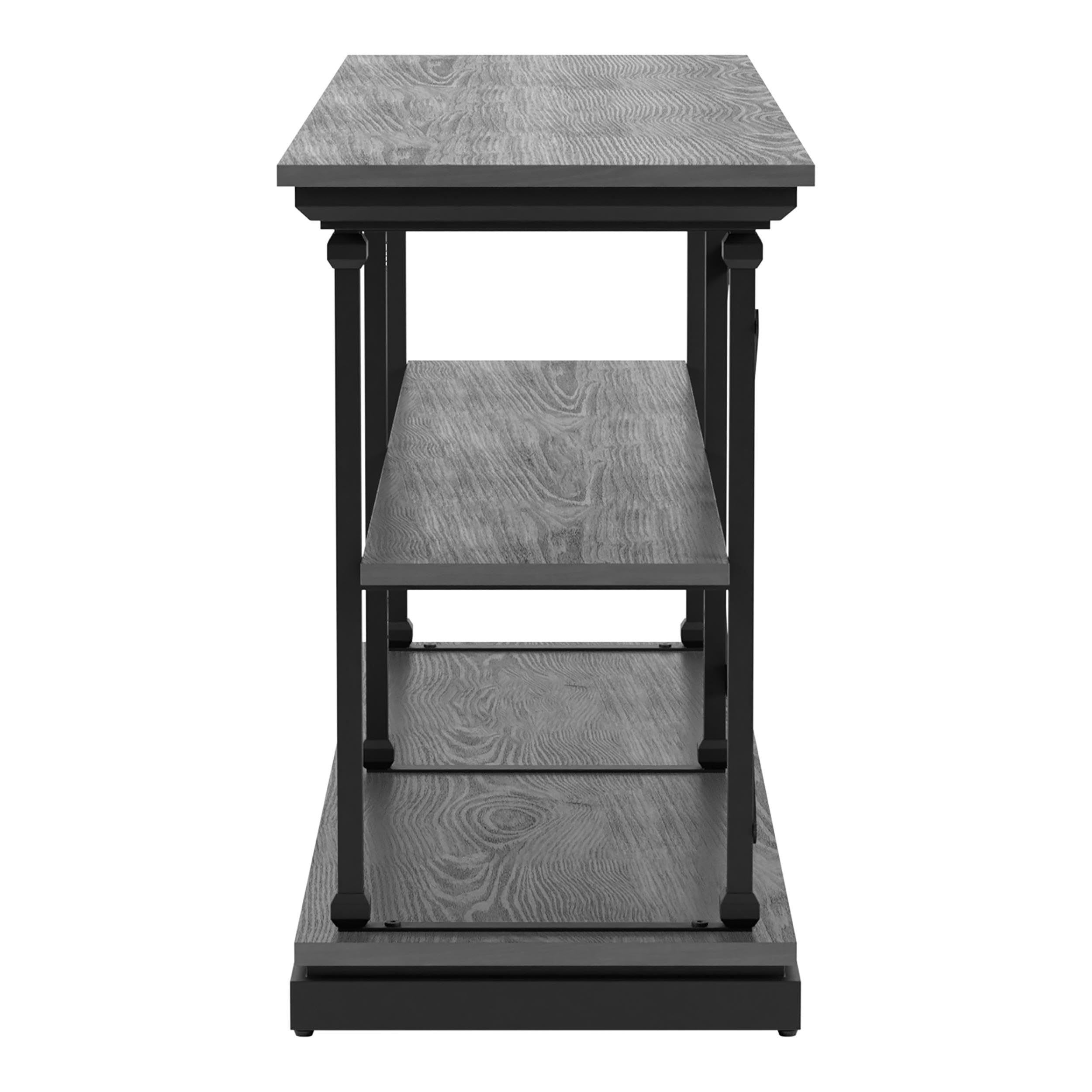 Drewden Wood Coffee Table Set - 3-Piece Antique Gray for Living Room