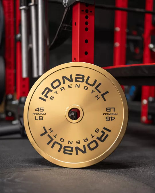 Premium Gold Plates and Weight Sets (LB) - Perfect for Gym, Home Workouts, and Strength Training