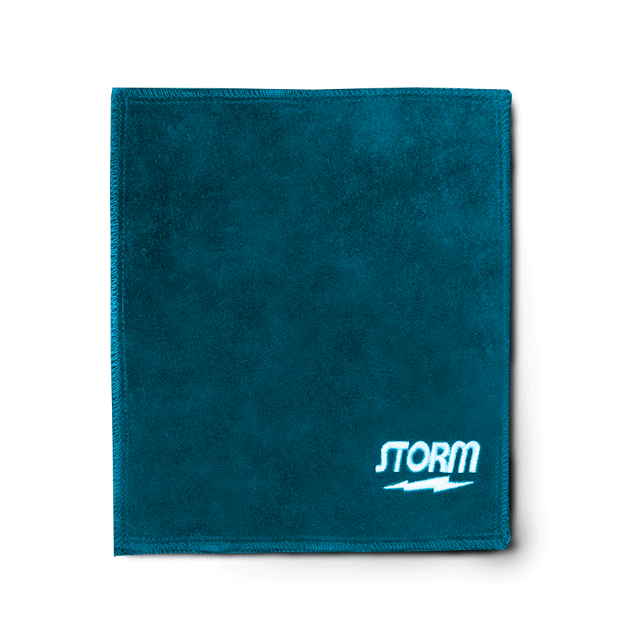 Storm Shammy Aqua Leather Bowling Towel - Super Absorbent Microfiber Cloth for Bowling Balls, Shoes & Equipment - Quick-Dry & Streak-Free Cleaning for Sports Gear