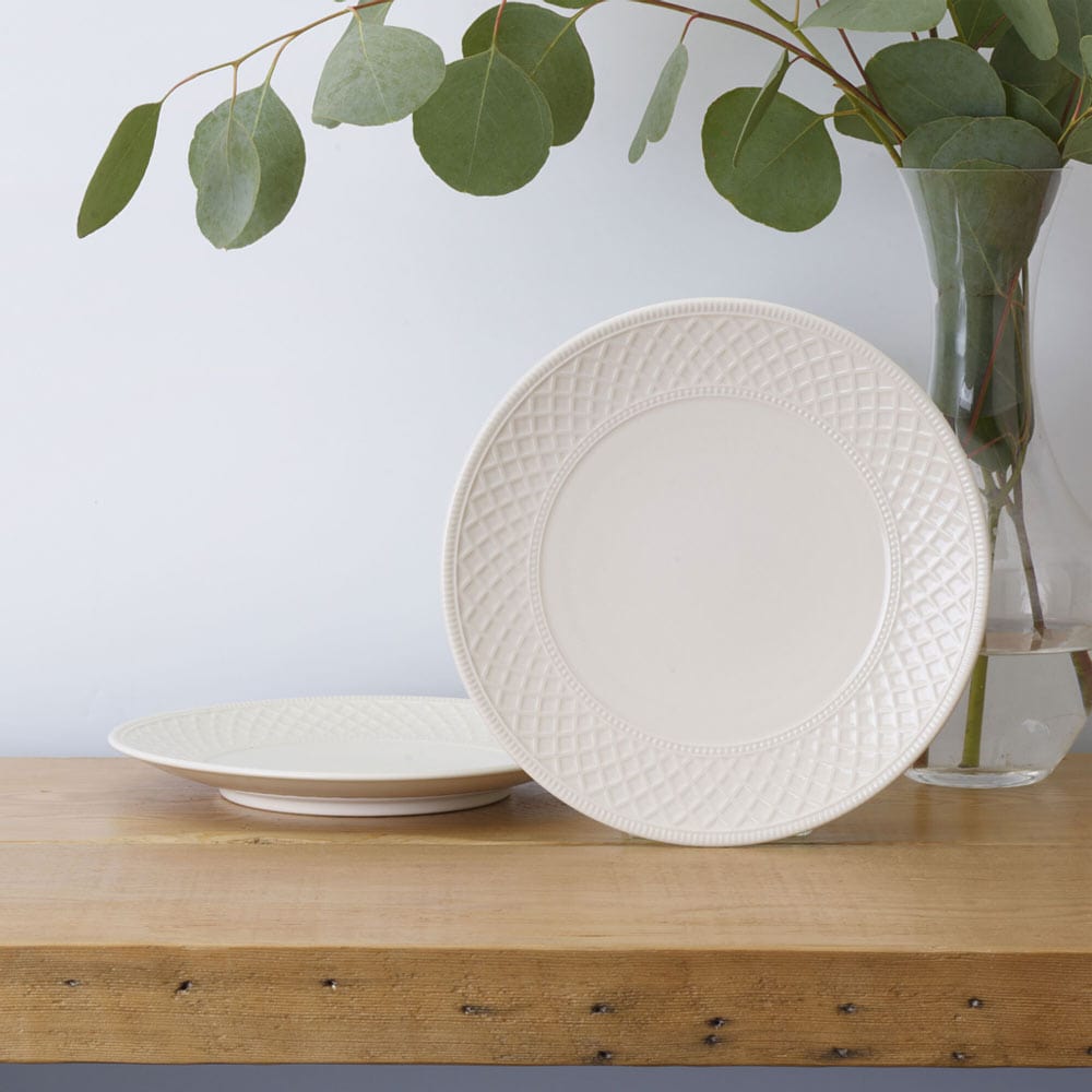 Napa Countryside Set of 2 Salad Plates - Elegant Dinnerware for Home, Restaurant & Outdoor Dining | Perfect for Salads, Appetizers & Desserts