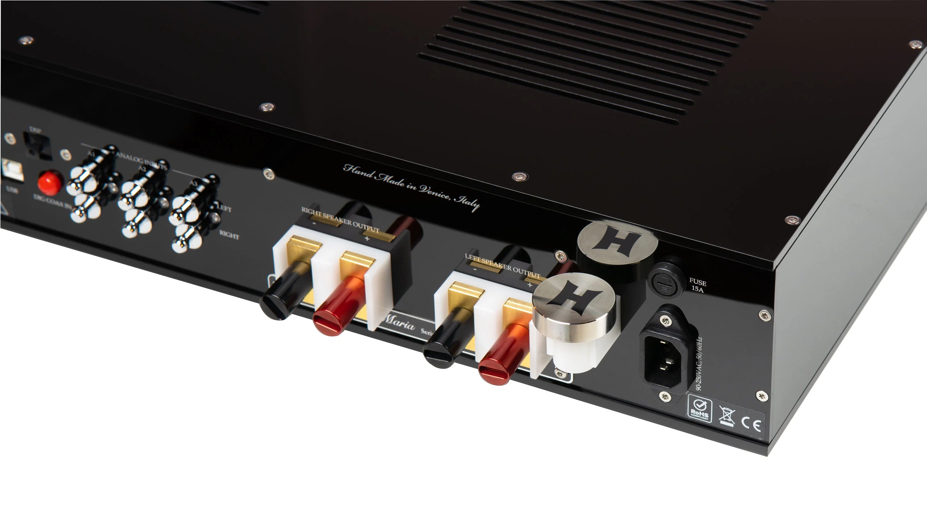 Daniel Hertz Maria 350 Integrated Amplifier - High-Fidelity Stereo Power Amp for Home Audio & Professional Studio Use - Perfect for Music Lovers & Audiophiles