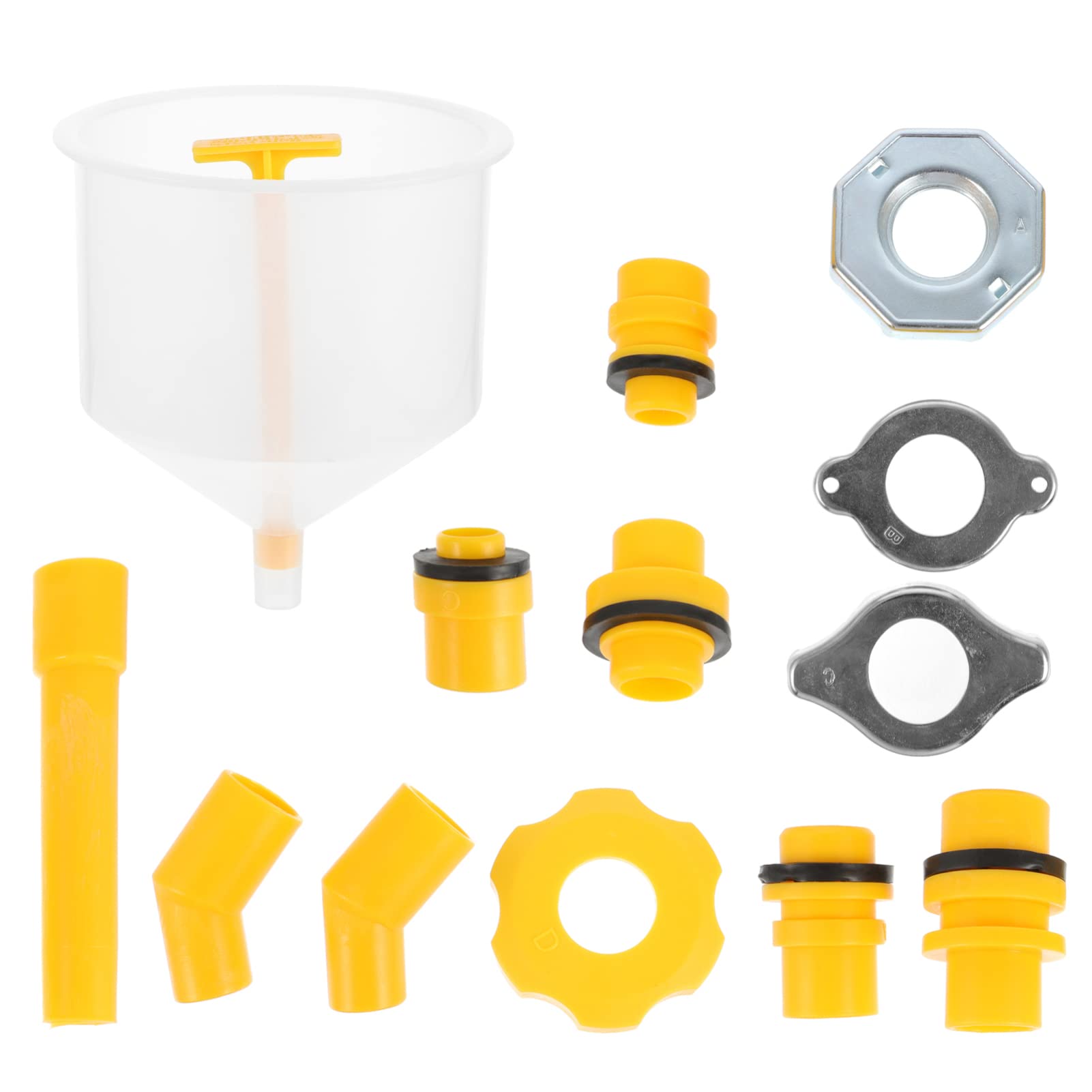 FAVOMOTO No Spill Coolant Funnel - Spill Proof Radiator Filling Tool for Leak-Free Car Maintenance - Perfect for DIY Auto Repair, Fluid Changes & Engine Cooling System Service