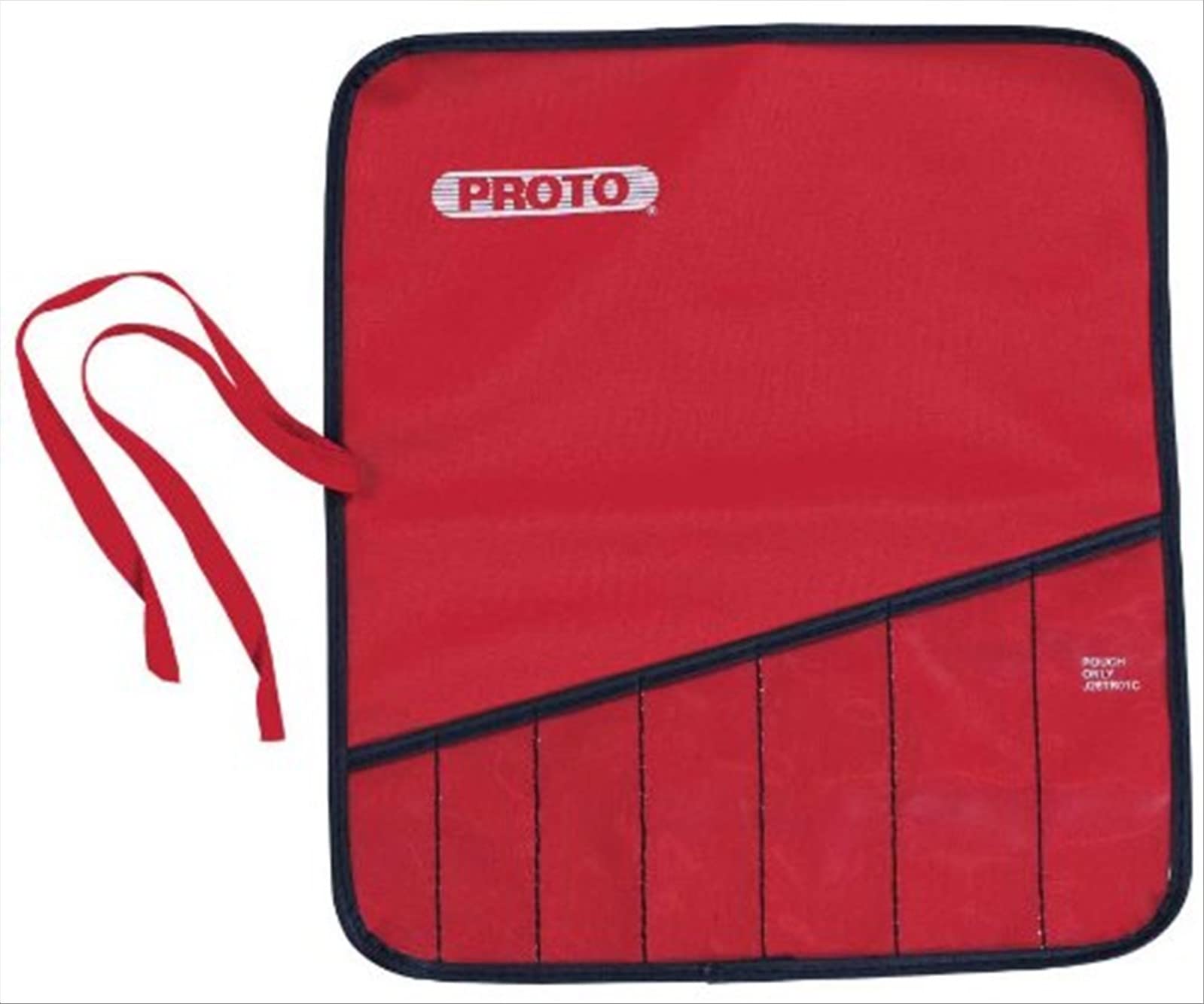 Heavy Duty Red Canvas 9-Pocket Tool Roll - Durable Tool Organizer for Mechanics, Electricians & DIY Enthusiasts - Perfect for Workshop, Garage & On-the-Go Tool Storage