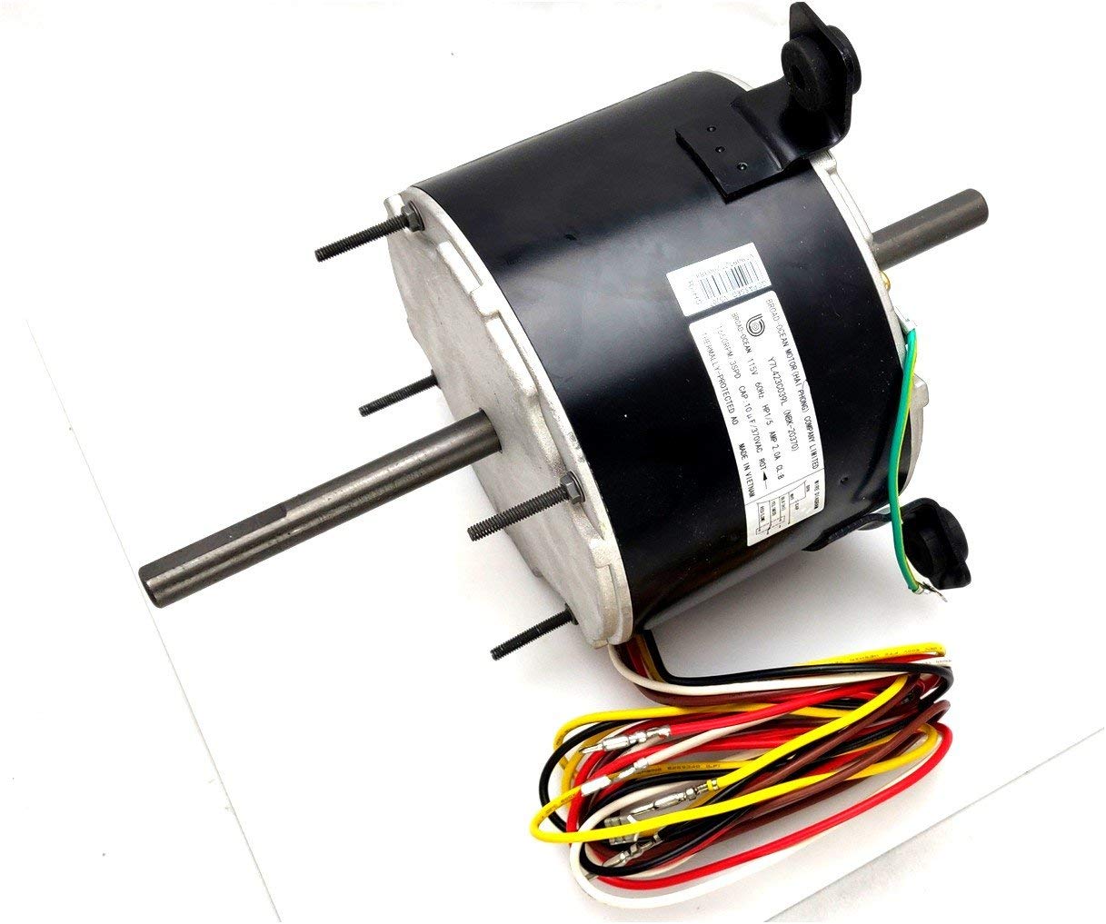 Dometic Replacement Fan Motor 1/5 HP - Exact Fit for RV & Marine Refrigerators - High Performance Cooling Part by NBK - Perfect for RV Trips, Camping & Boat Refrigeration Systems