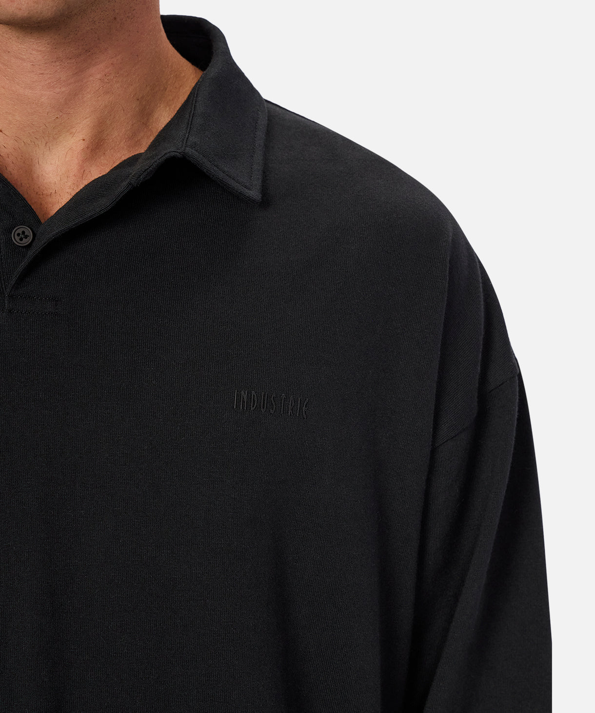 McBride Rugby Shirt for Men - Classic Black Rugby Jersey for Casual & Sports Wear | Perfect for Rugby Games, Gym, and Everyday Outfits