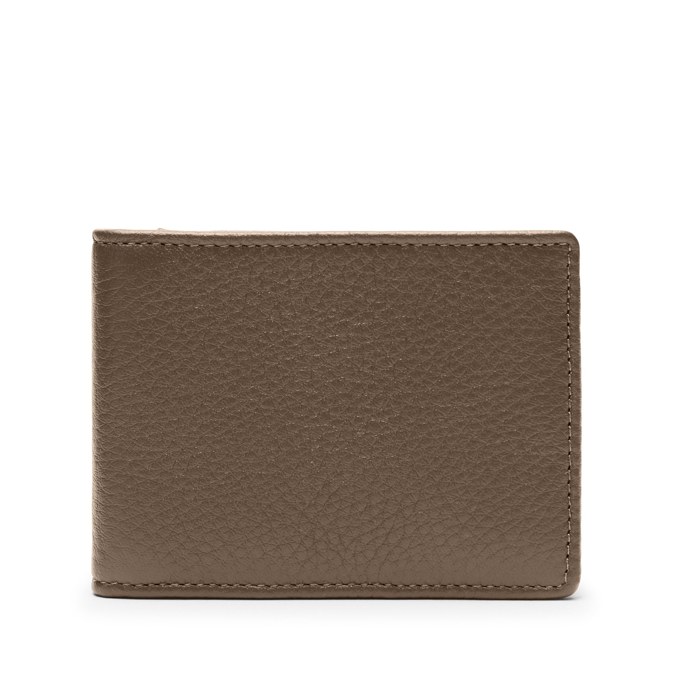 Slim Minimalist RFID Blocking Utility Card Wallet - Cocoa Brown Leather for Men & Women | Perfect for Travel, Business & Everyday Use