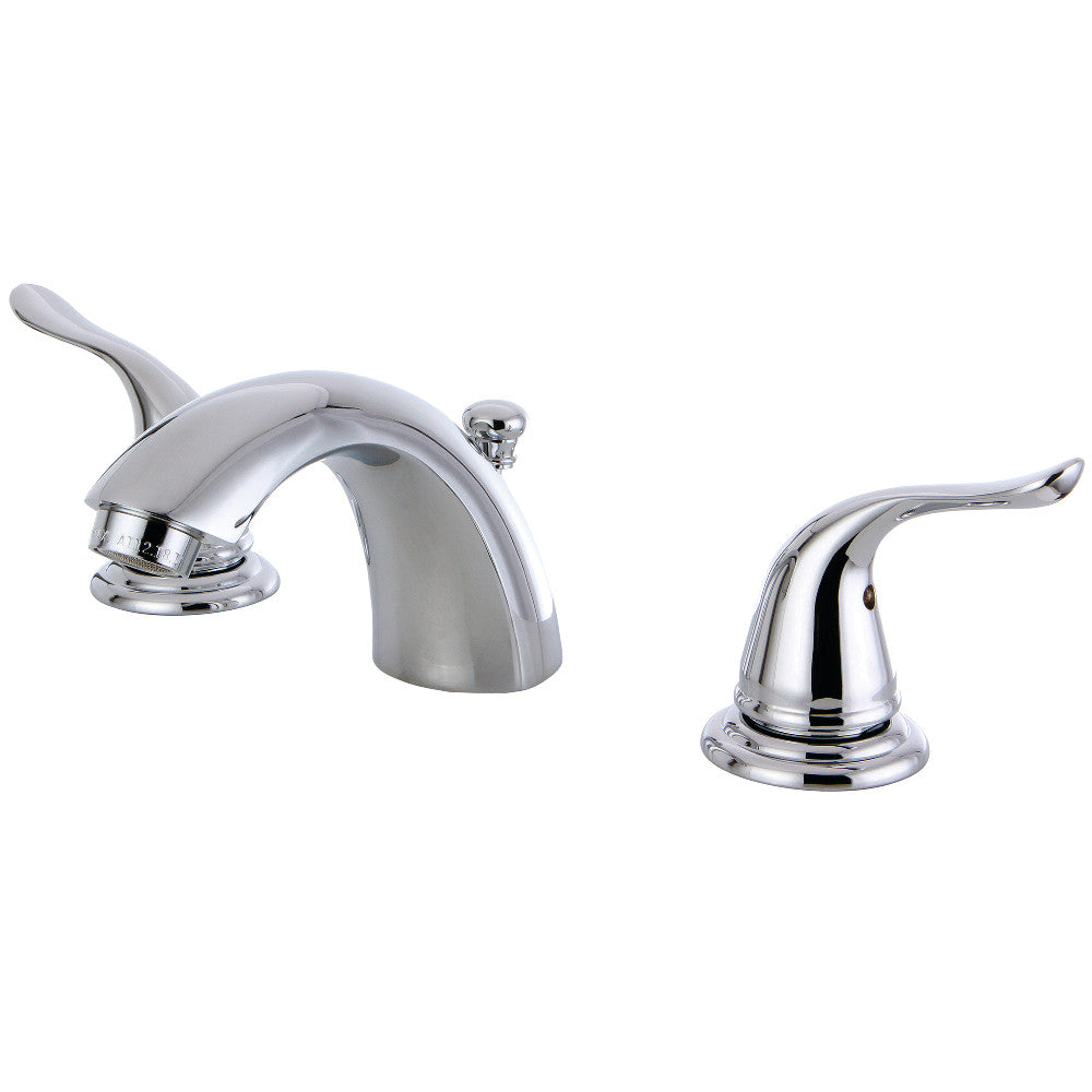 Kingston Brass KB2955YL Yosemite Mini Widespread Bathroom Faucet - Elegant Vintage Style for Bathroom Sink, Perfect for Powder Rooms and Guest Baths