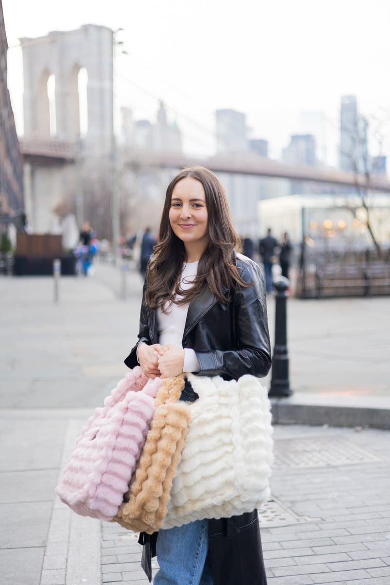 Annie Bag Ripple Cream - Stylish Crossbody Purse for Women | Perfect for Work, Travel & Everyday Use