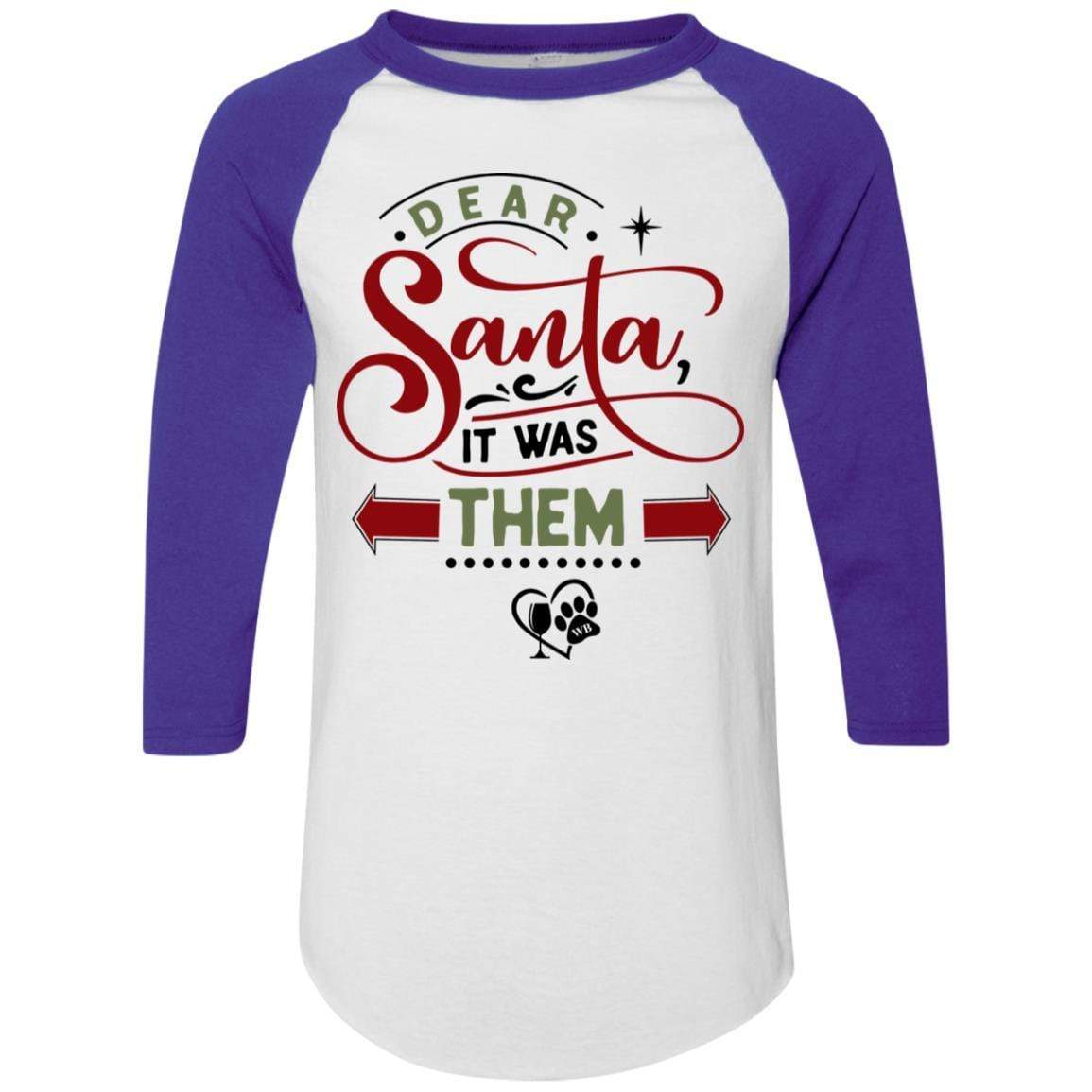 WineyBitches.Co Colorblock Raglan Jersey - Stylish Women's Baseball Tee for Casual Wear & Night Out | Trendy Long Sleeve Shirt for Parties, Date Nights & Everyday Fashion