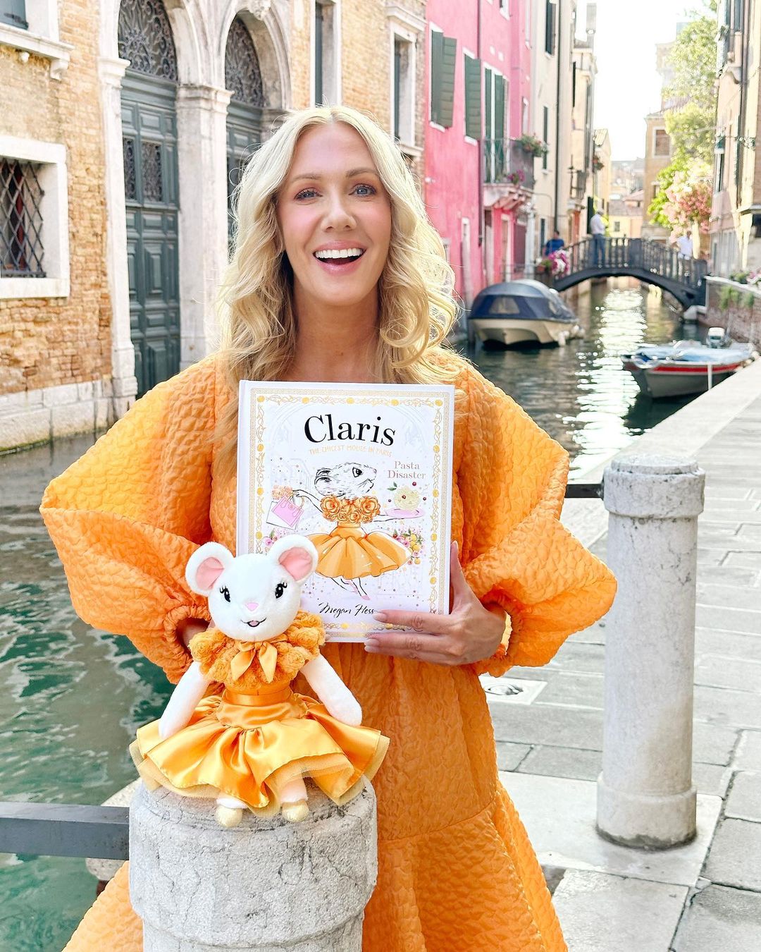 Claris The Mouse Tangerine Plush Doll - Cute Orange Stuffed Animal Toy for Kids, Collectors & Disney Fans | Perfect for Gifts, Bedroom Decor & Anime Merchandise Collection