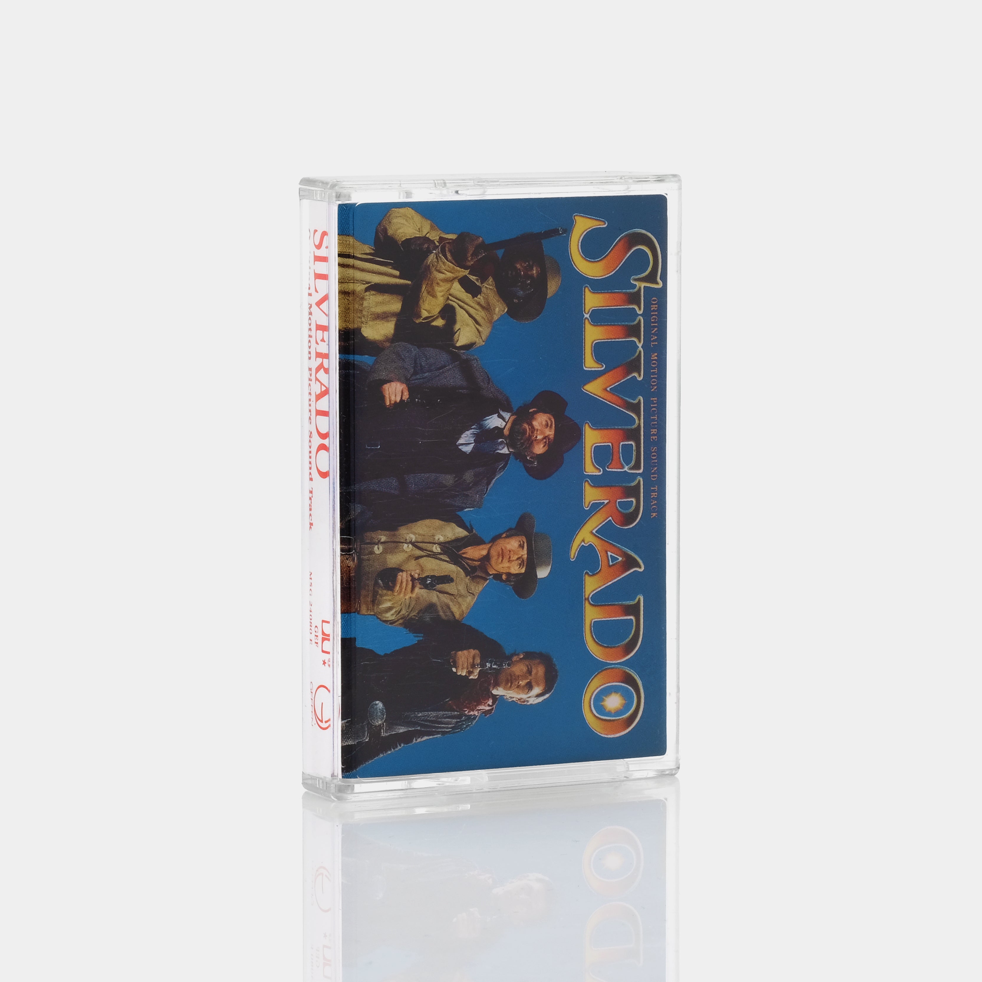 Bruce Broughton - Silverado Original Motion Picture Soundtrack Cassette Tape | Vintage 80s Movie Music for Collectors & Western Film Fans | Perfect for Home Theater & Retro Music Enthusiasts
