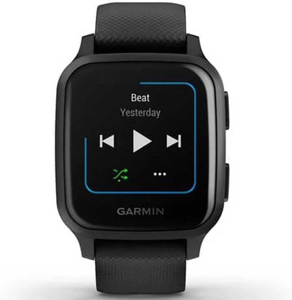 Garmin Venu Sq Music Edition Smartwatch - GPS, Heart Rate Monitor, Music Storage & More | Perfect for Running, Fitness Tracking & Daily Wear