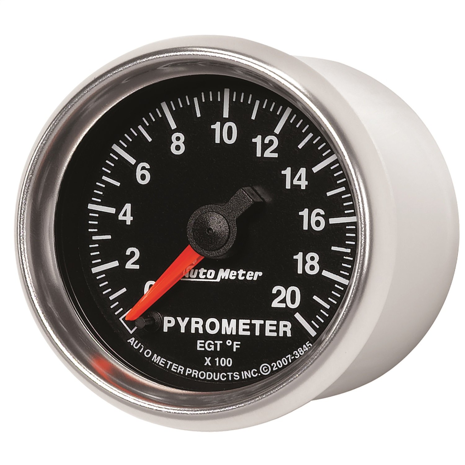 Auto Meter 3845 GS Electric Pyrometer Gauge Kit - High Precision Temperature Monitoring for Diesel & Performance Vehicles - Perfect for Engine Diagnostics & Tuning