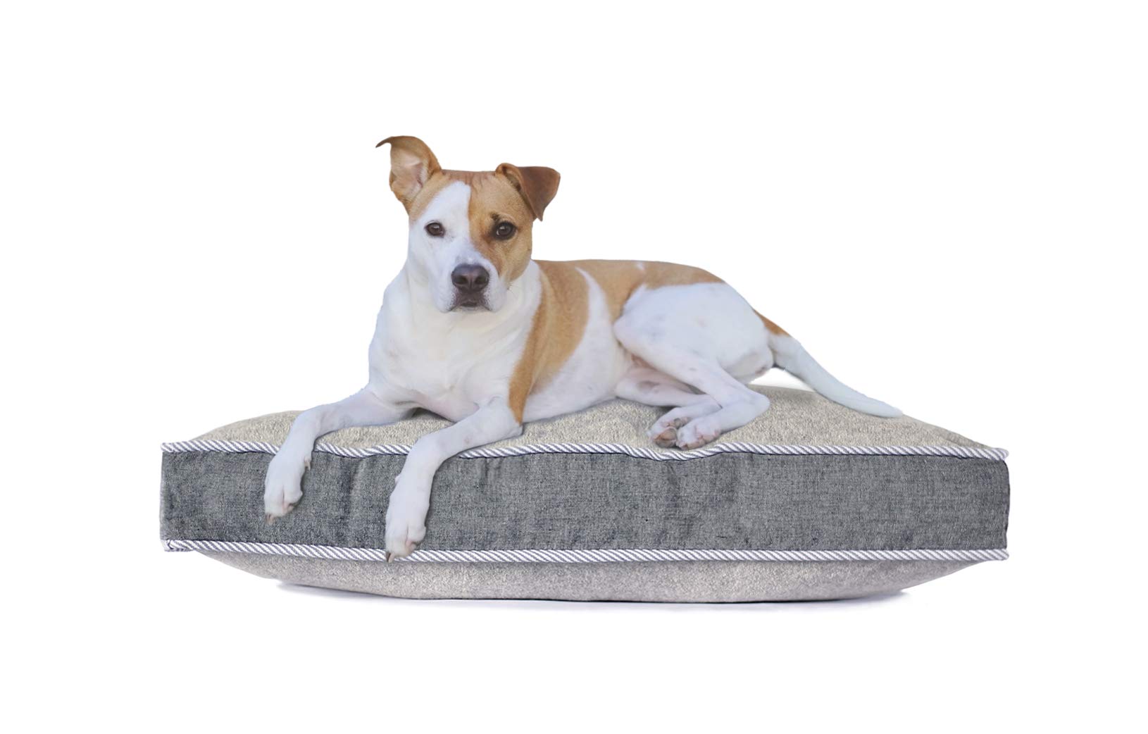 Permethrin-Treated Pet Bed - Mosquito & Tick Repellent for Dogs & Cats, Orthopedic Support, Washable Cover - Home & Travel Use