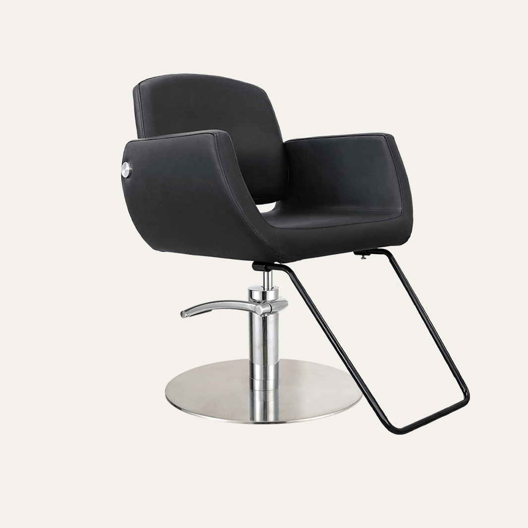 Professional Denver Salon Chair for Hair Styling & Barbering - Heavy Duty Hydraulic Beauty Salon Chair with Adjustable Height & Swivel Base - Perfect for Hair Salons, Barber Shops & Home Use